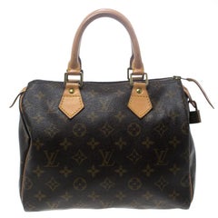 Used Louis Vuitton Monogram Canvas and Leather Speedy 30