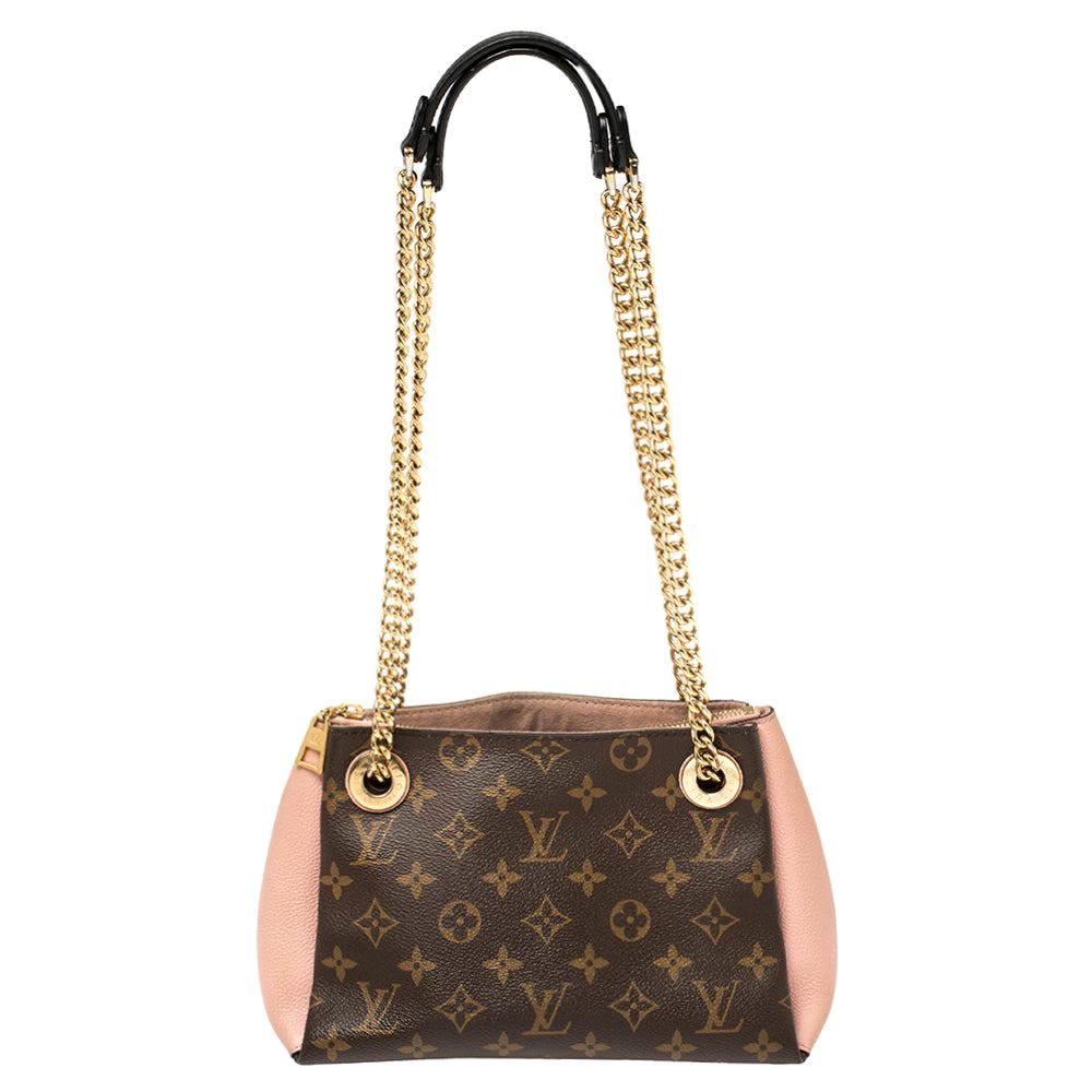 Louis Vuitton Monogramm Tasche aus Segeltuch und Leder Surene BB
