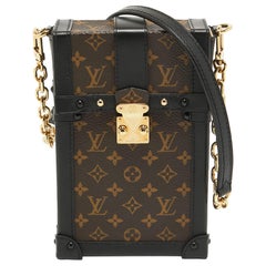 Louis Vuitton Monogram Canvas and Leather Vertical Trunk Pochette