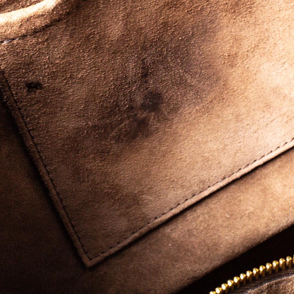 Louis Vuitton Monogram Canvas and Orfevre Leather W PM Bag 4