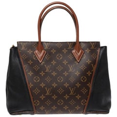 Louis Vuitton Monogram Canvas and Orfevre Leather W PM Bag