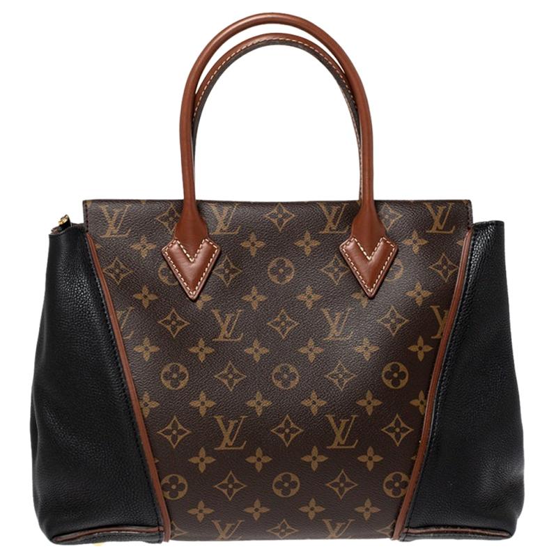 Louis Vuitton Monogram Canvas and Orfevre Leather W PM Bag