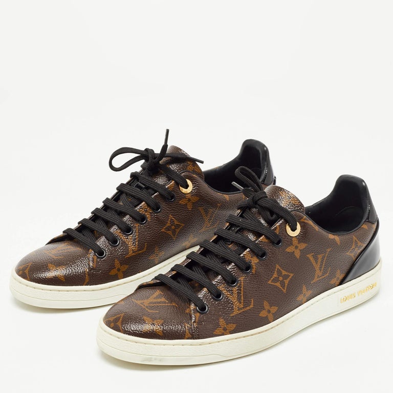 Louis Vuitton, Shoes, Louis Vuitton Beige Gold Sneakers Size 385