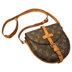 Louis Vuitton Monogram Canvas and Vachetta Leather Chantilly Crossbody Bag