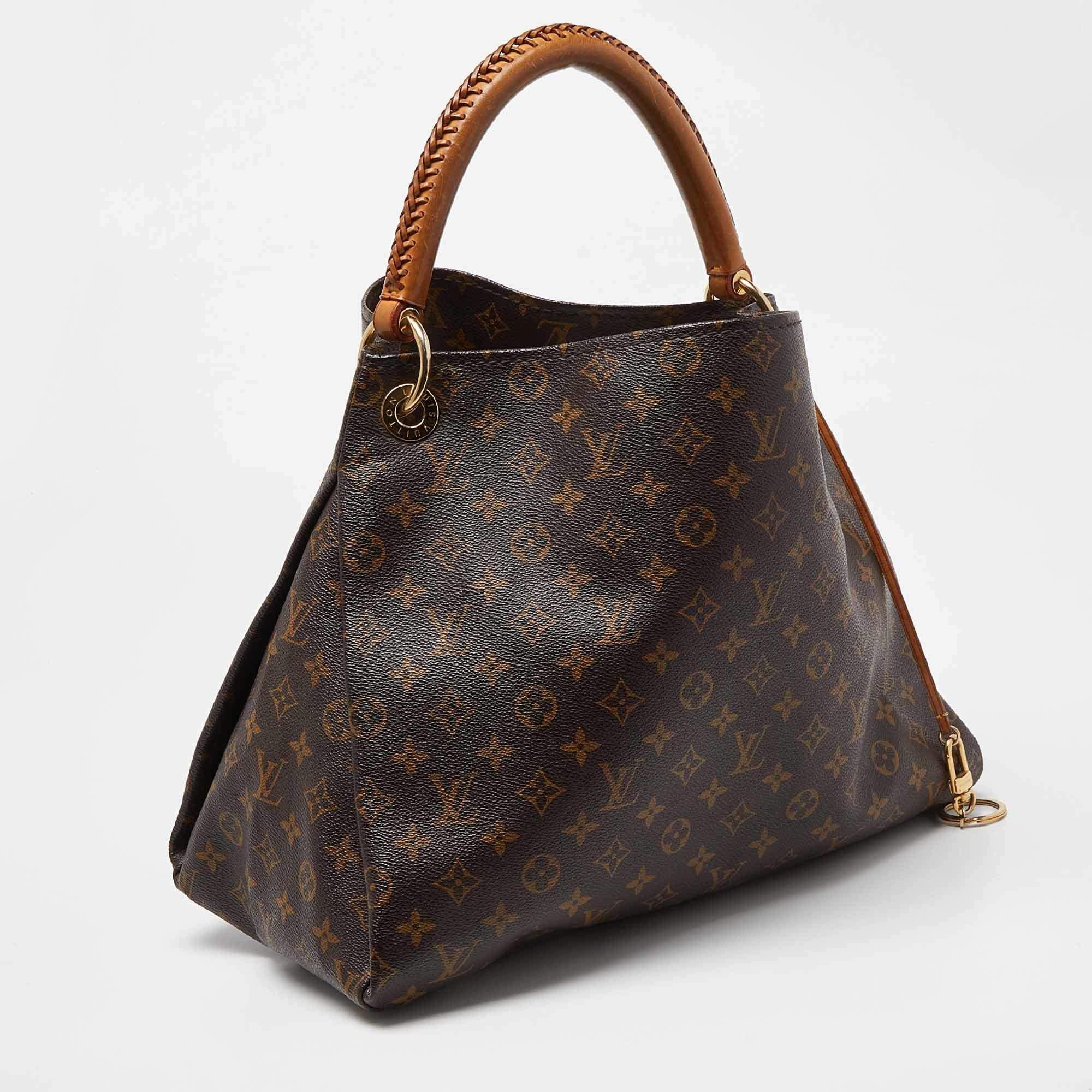 Black Louis Vuitton Monogram Canvas Artsy GM Bag