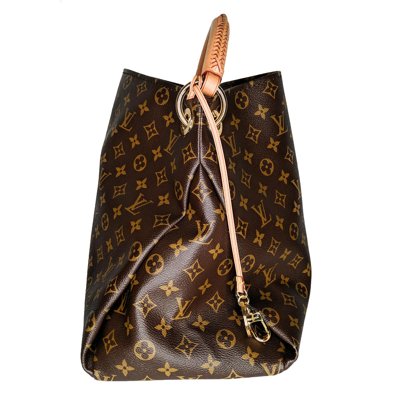 Black Louis Vuitton Monogram Canvas Artsy GM Hobo