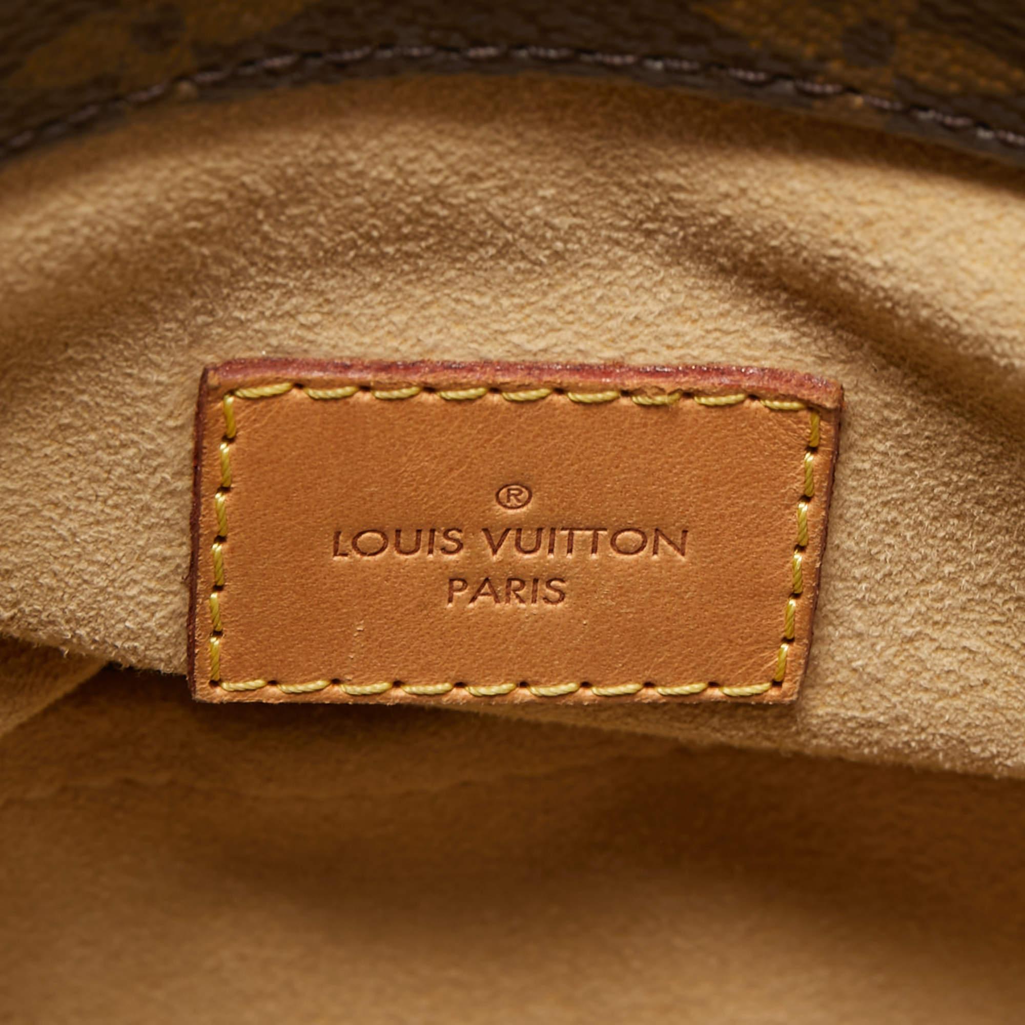 Louis Vuitton Monogrammierte Artsy MM-Tasche aus Segeltuch im Angebot 3