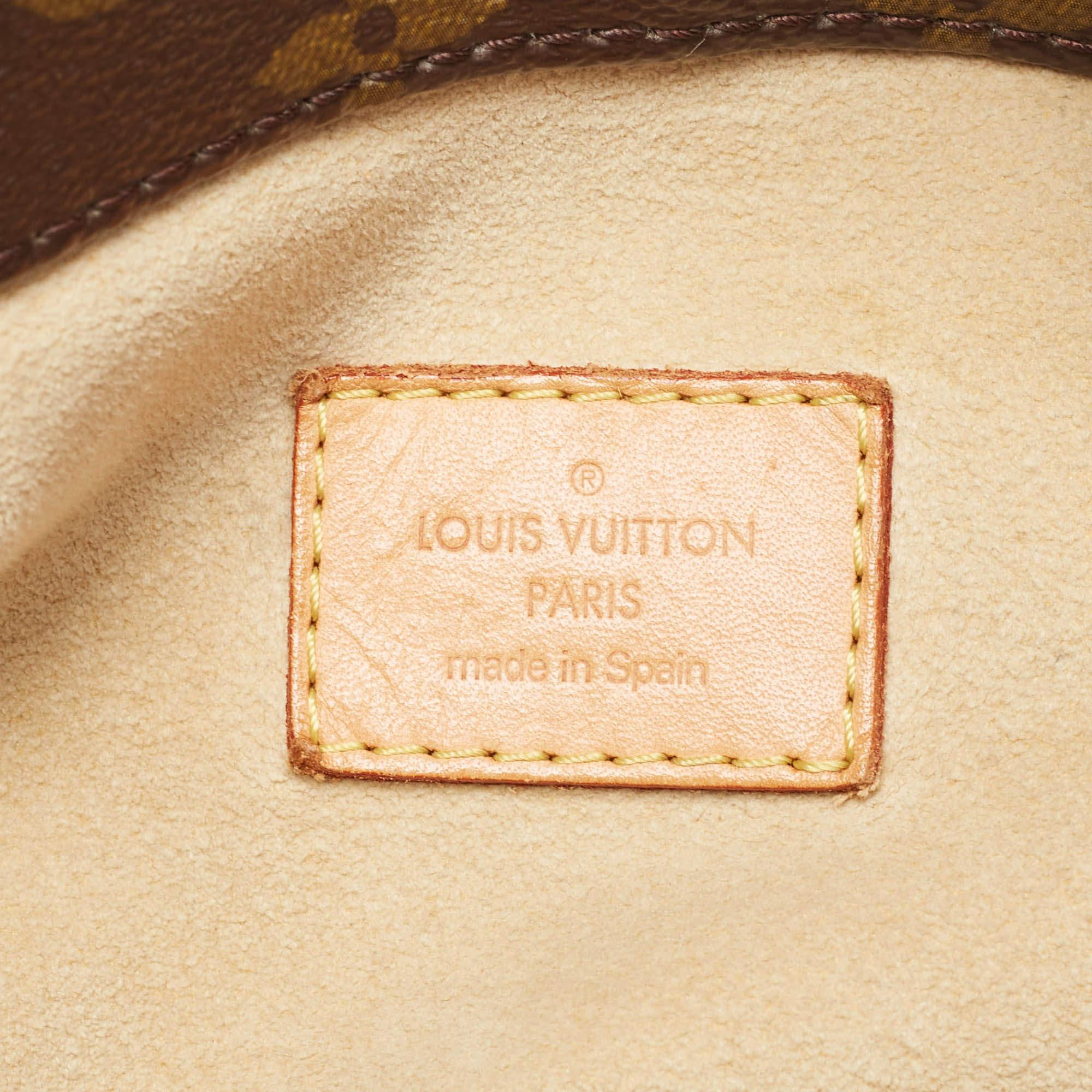 Louis Vuitton Monogrammierte Artsy MM-Tasche aus Segeltuch im Angebot 9