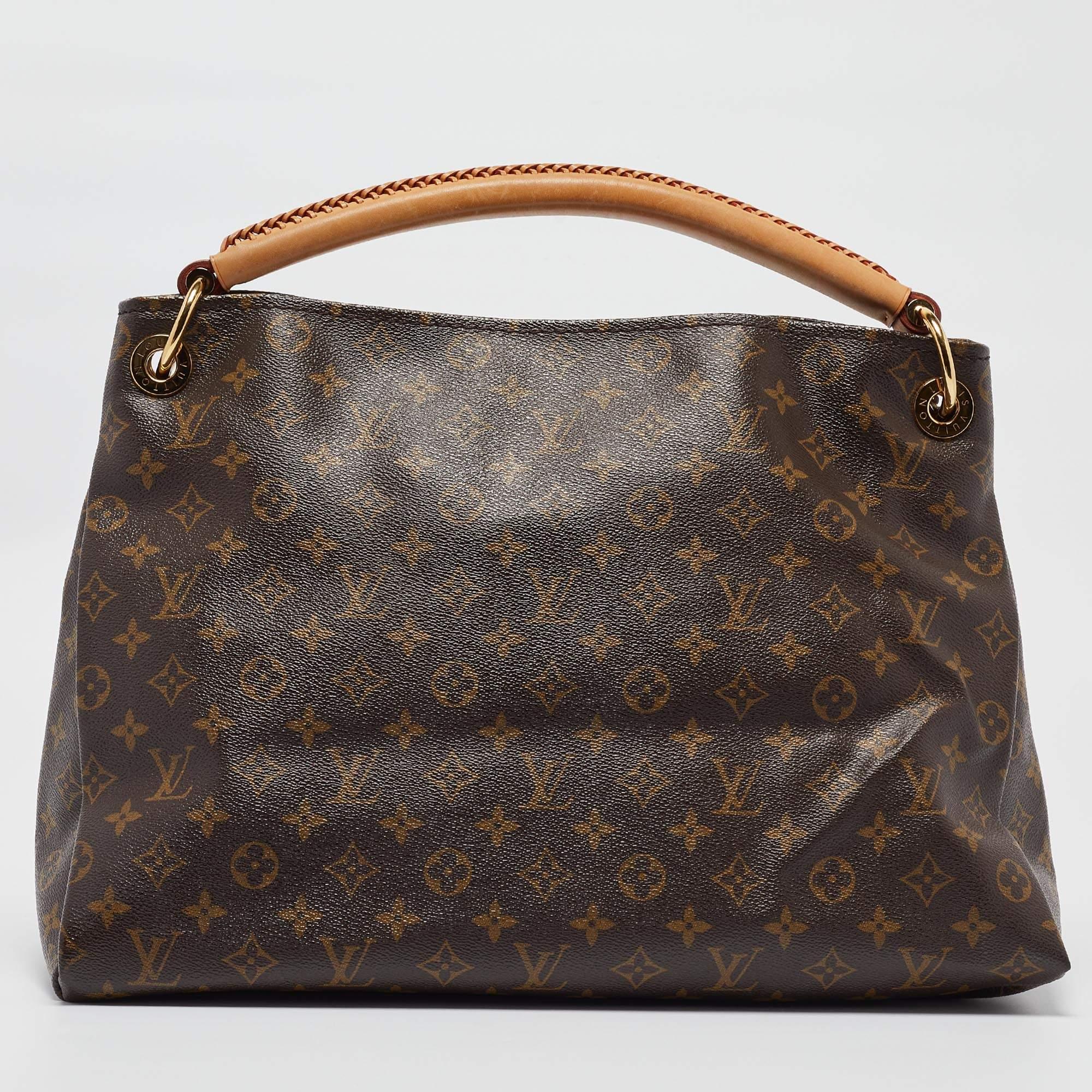 Borsa Louis Vuitton Monogram in tela Artsy MM In condizioni buone a Dubai, Al Qouz 2