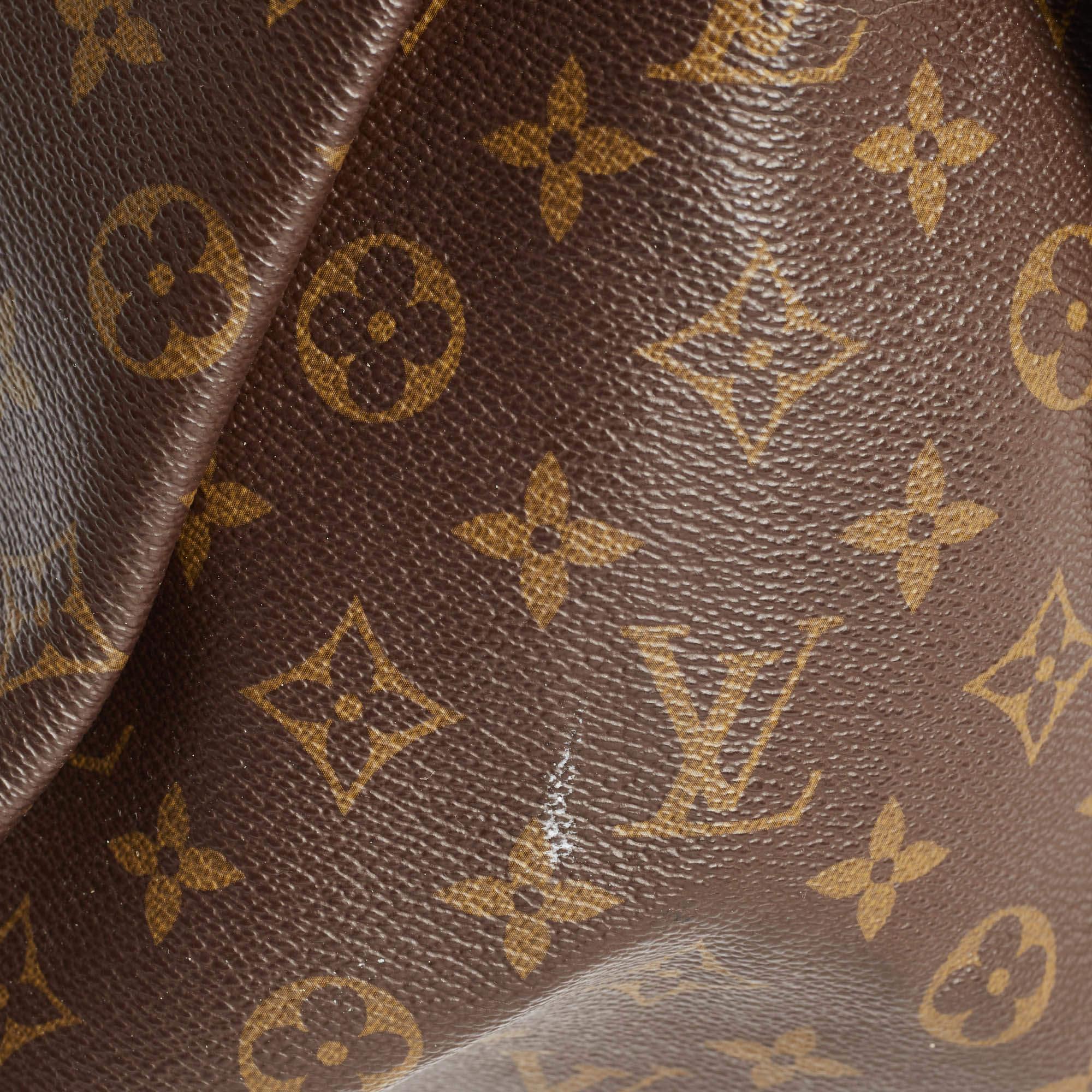 Louis Vuitton Monogrammierte Artsy MM-Tasche aus Segeltuch im Angebot 5