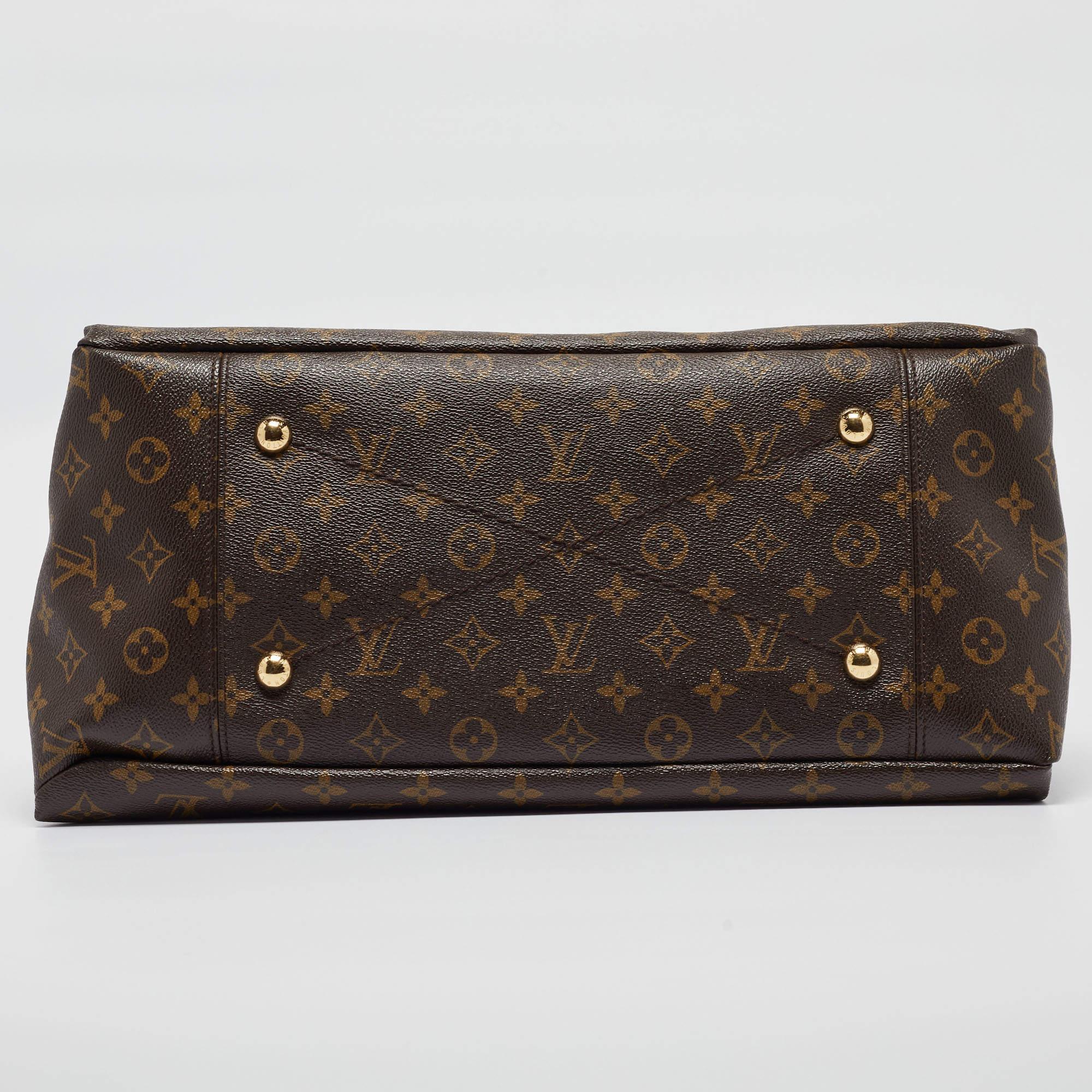 Borsa Louis Vuitton Monogram in tela Artsy MM 4