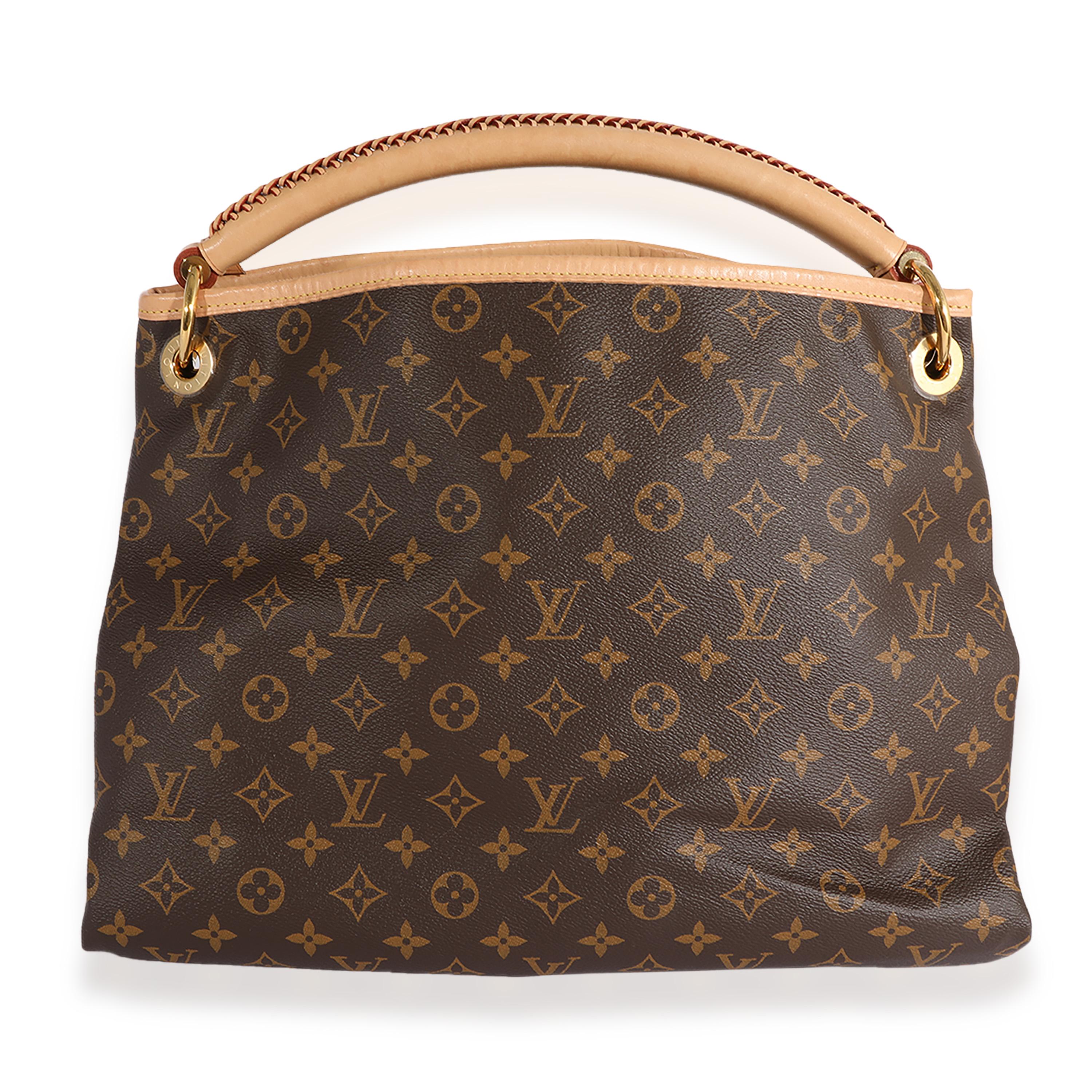 Listing Title: Louis Vuitton Monogram Canvas Artsy MM
SKU: 123705
MSRP: 2500.00
Condition: Pre-owned 
Handbag Condition: Very Good
Condition Comments: Very Good Condition. Plastic on some hardware. Light marks to leather trim. Scratching and