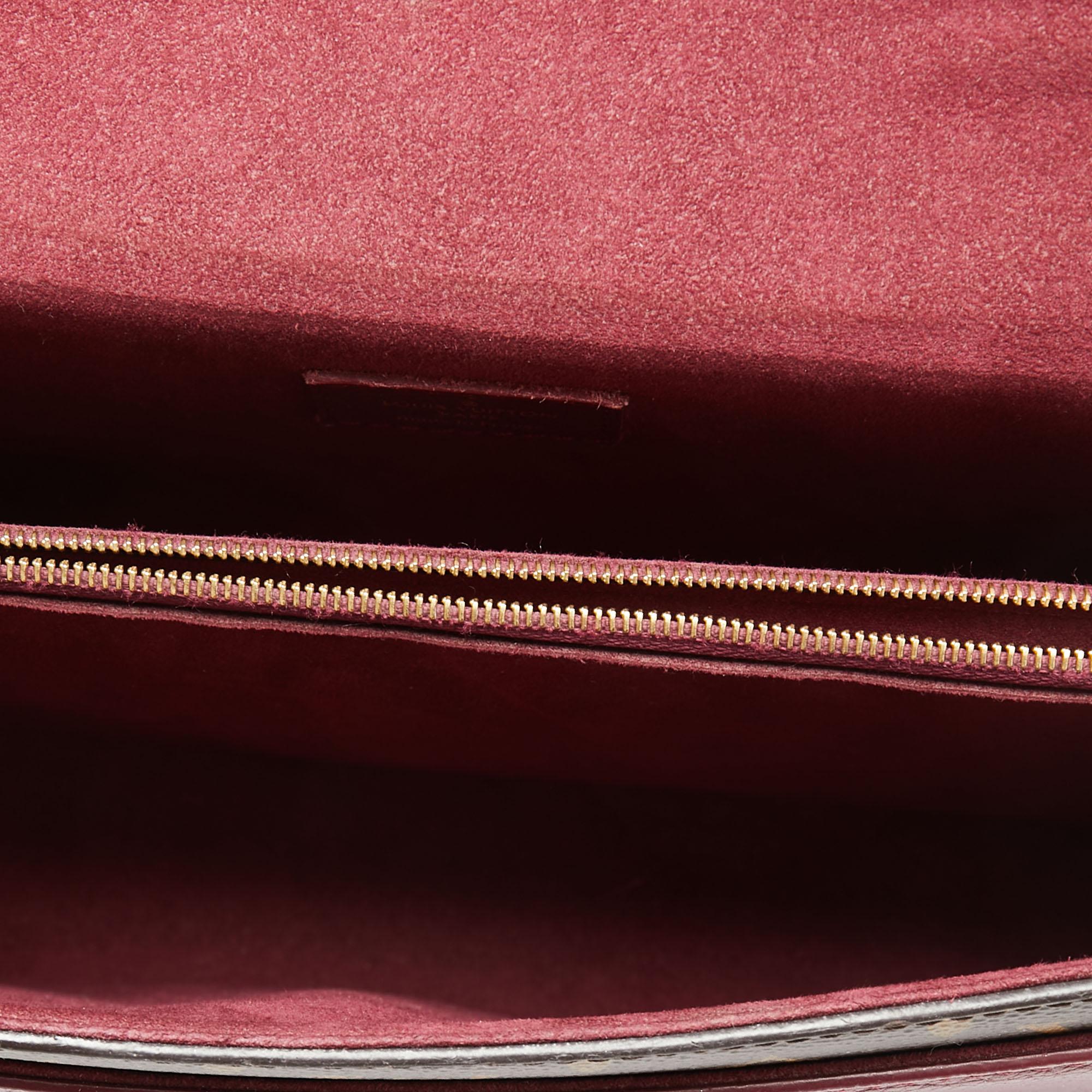 Louis Vuitton Monogram Canvas Aurore Leather Victoire Chain Bag 2