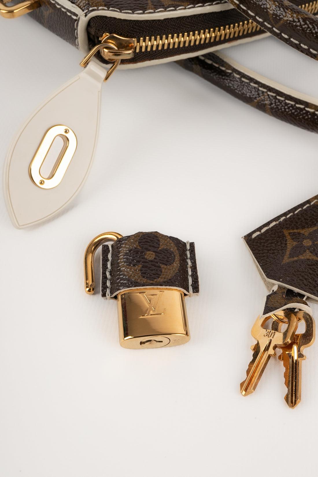 Louis Vuitton Borsa in tela Monogram 'Lock It BB', 2011-2012 in vendita 7