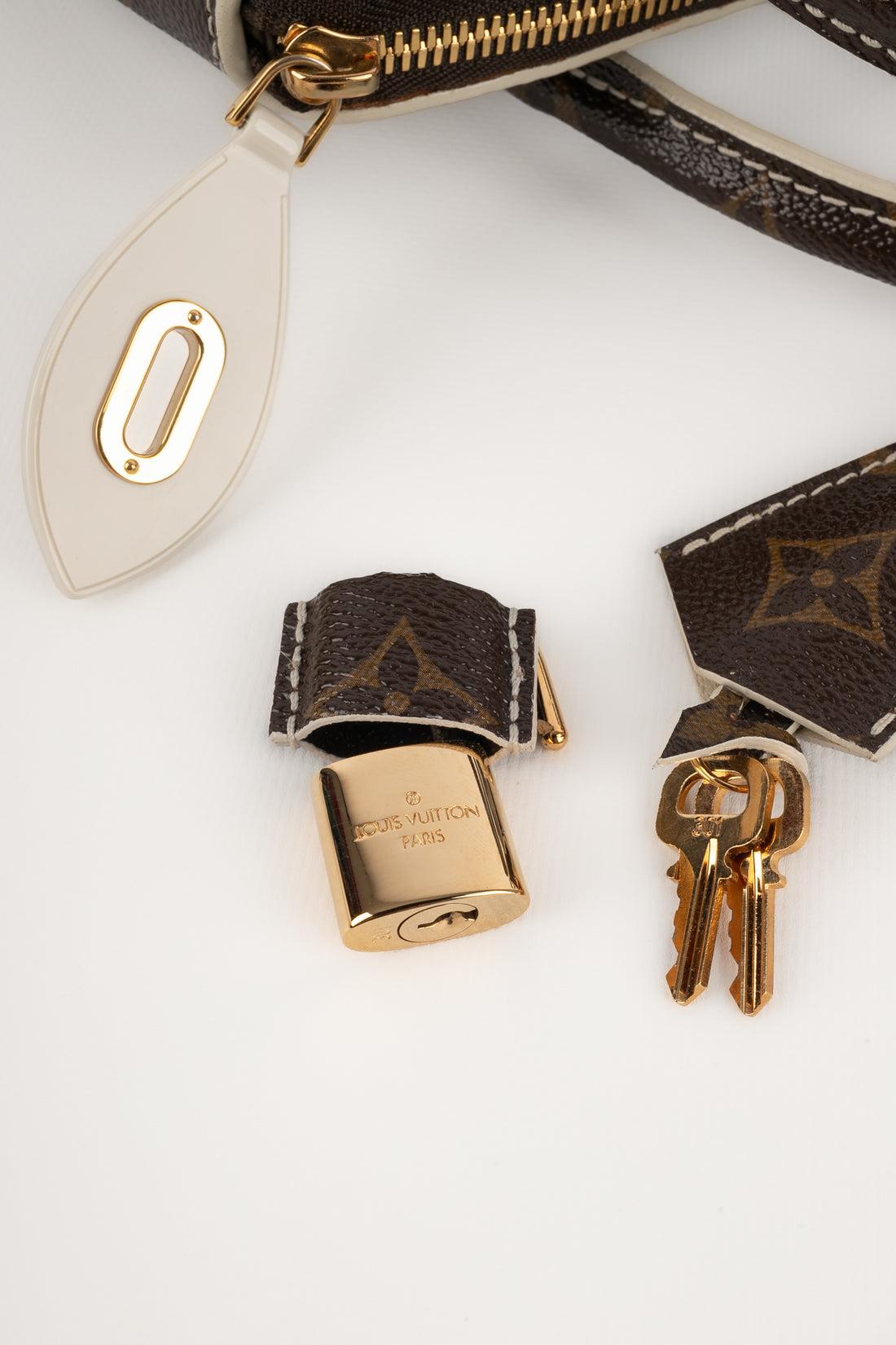 Louis Vuitton Borsa in tela Monogram 'Lock It BB', 2011-2012 in vendita 3