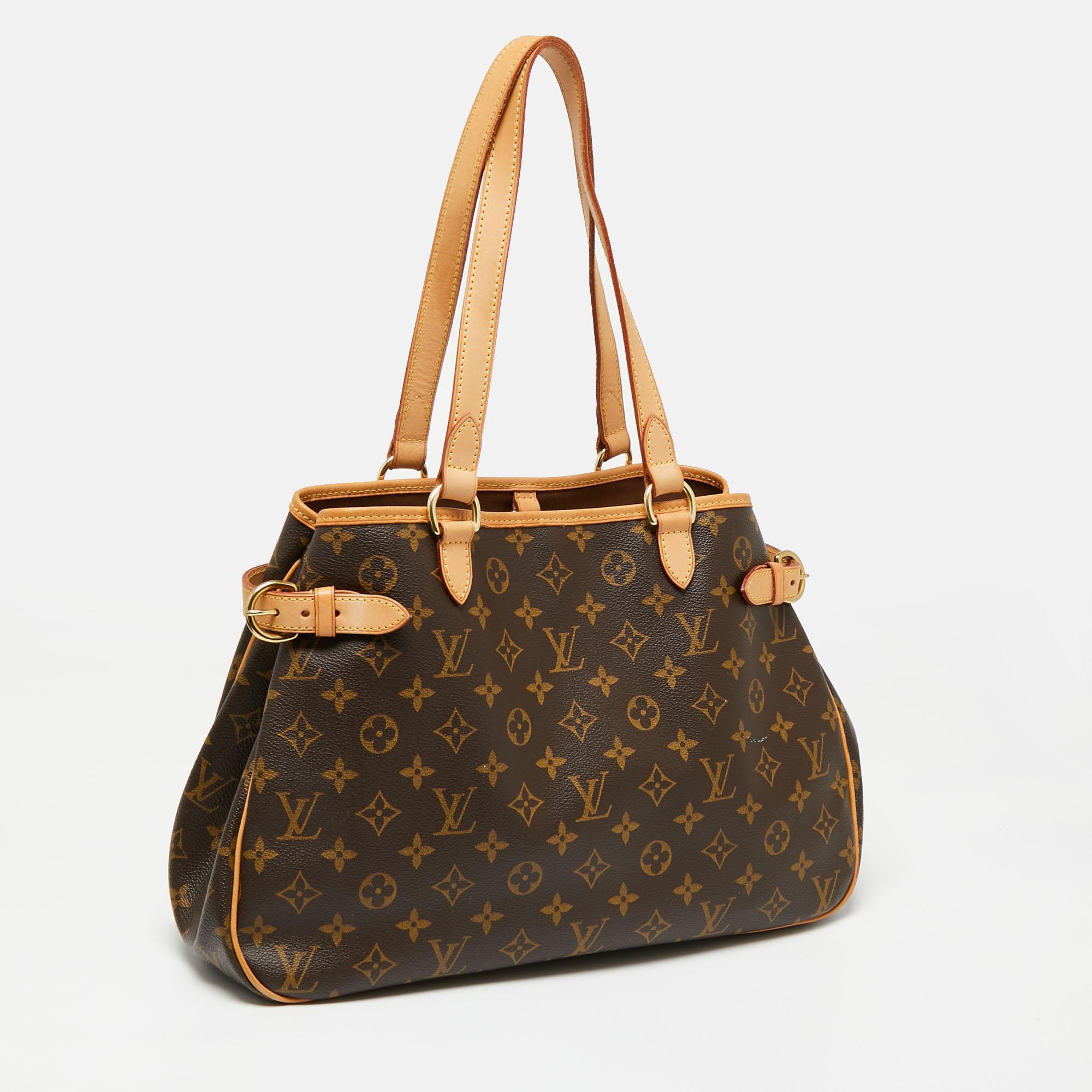 Louis Vuitton Monogram Canvas Batignolles Horizontal Bag In Good Condition In Dubai, Al Qouz 2