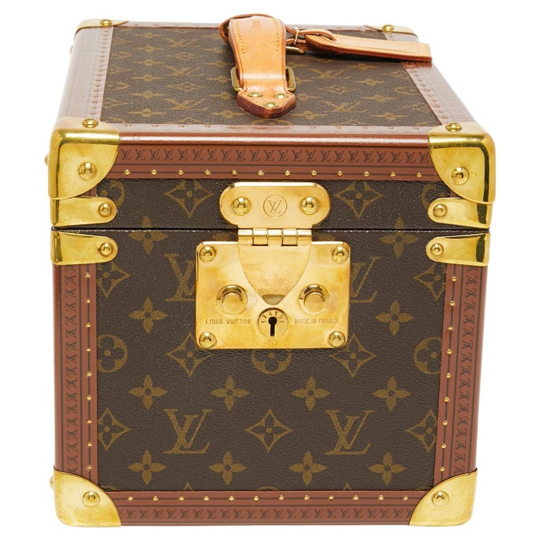 Louis Vuitton Monogram Canvas Beauty Case Trunk For Sale at 1stDibs