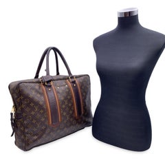 Louis Vuitton Monogram Canvas Bequia Porte Document Geant Bag
