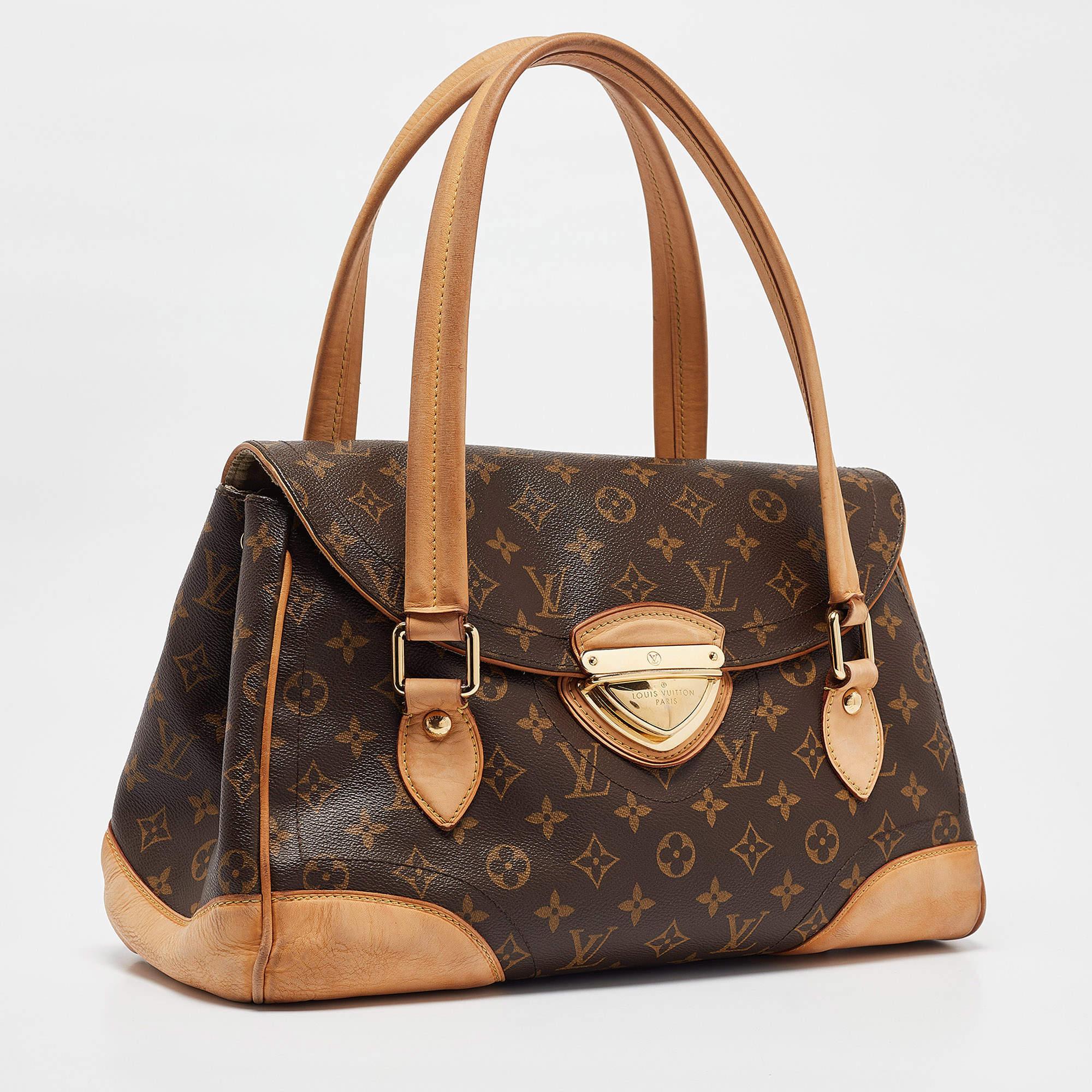 Black Louis Vuitton Monogram Canvas Beverly GM Bag