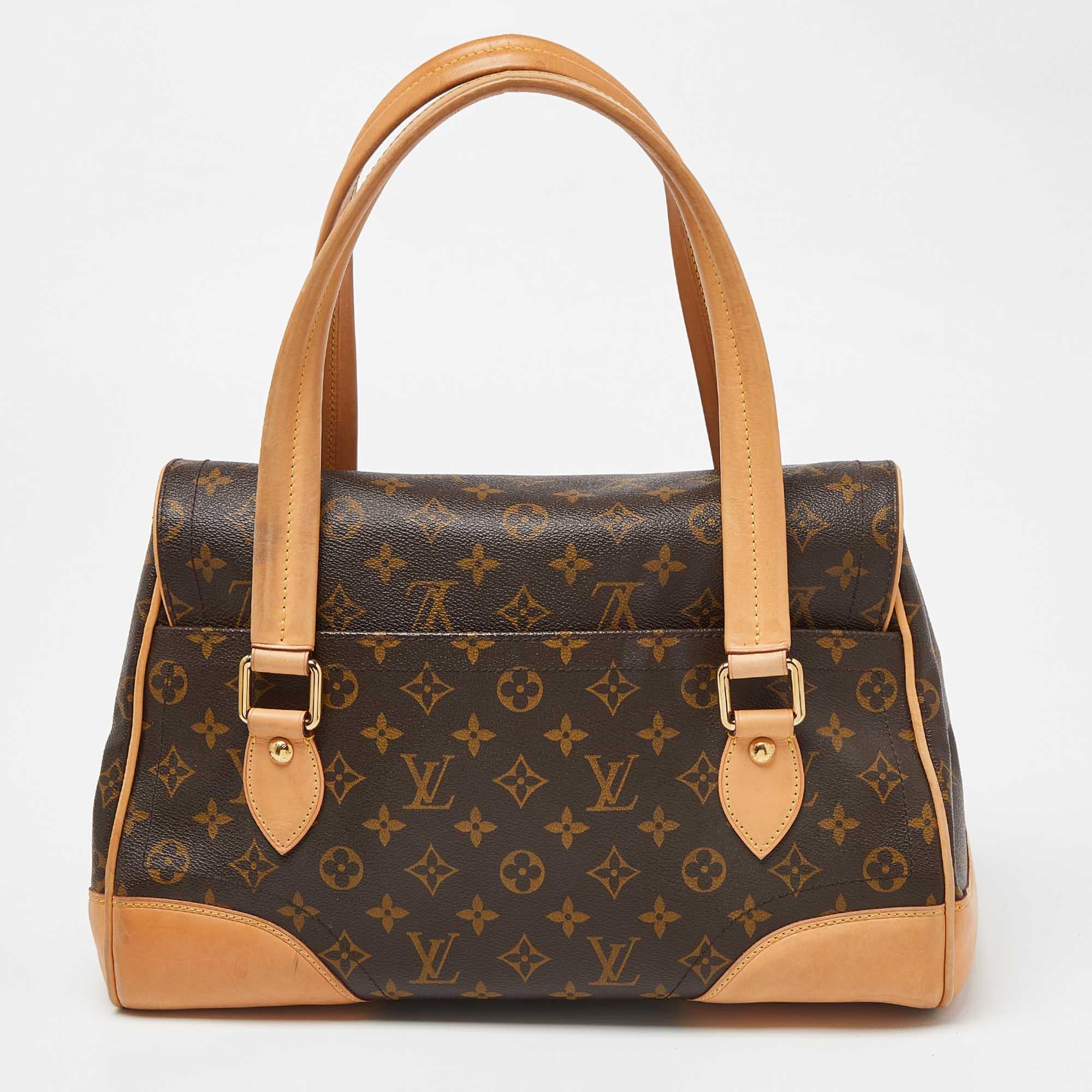 Louis Vuitton Monogram Canvas Beverly GM Bag In Good Condition In Dubai, Al Qouz 2