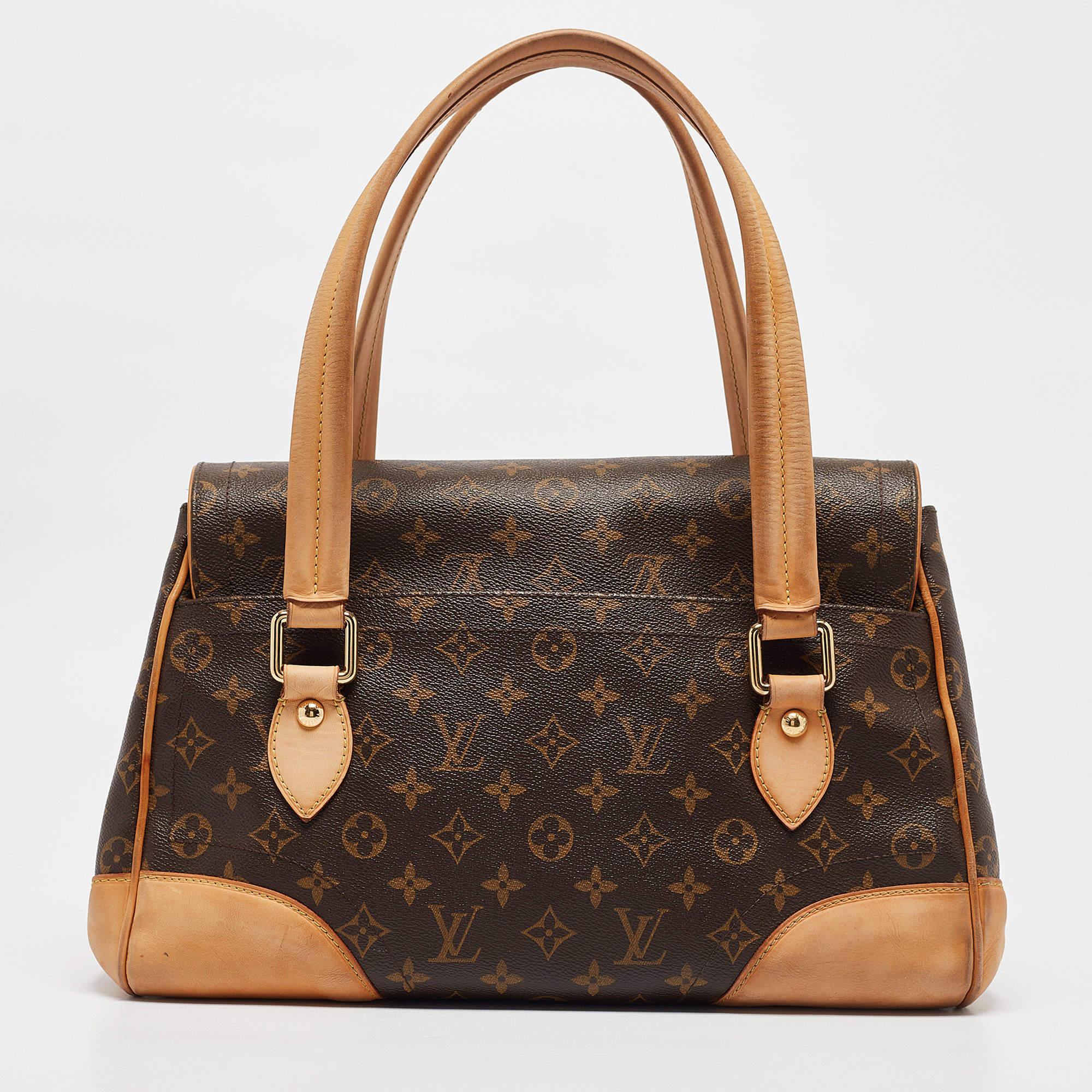Louis Vuitton Monogram Canvas Beverly GM Bag In Fair Condition In Dubai, Al Qouz 2