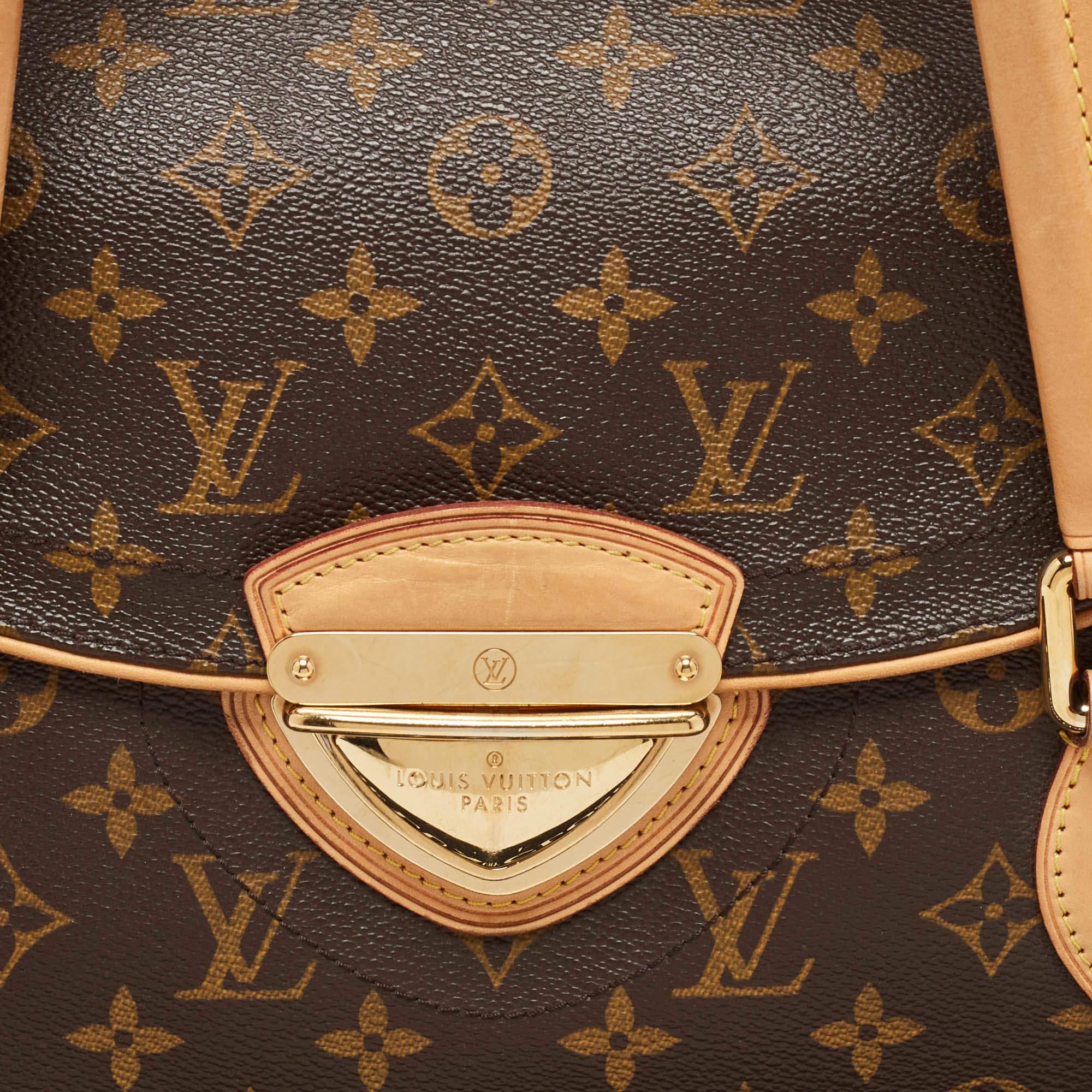 Women's Louis Vuitton Monogram Canvas Beverly GM Bag For Sale