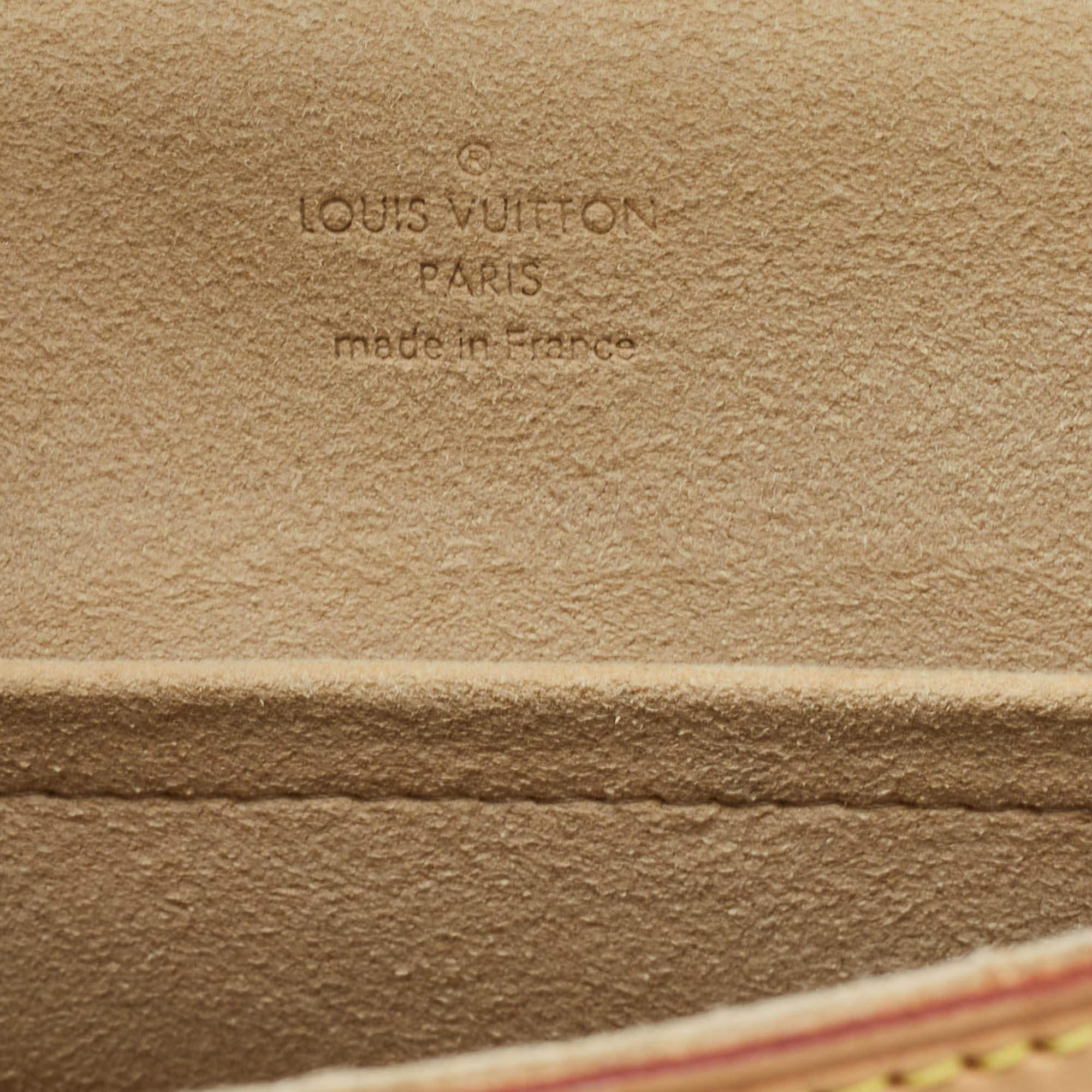 Louis Vuitton Monogramm Segeltuch Beverly MM Tasche im Angebot 14