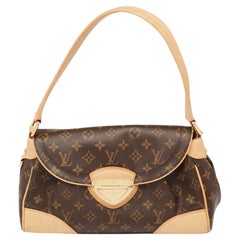 Louis Vuitton Beverly MM Tasche aus Segeltuch mit Monogramm
