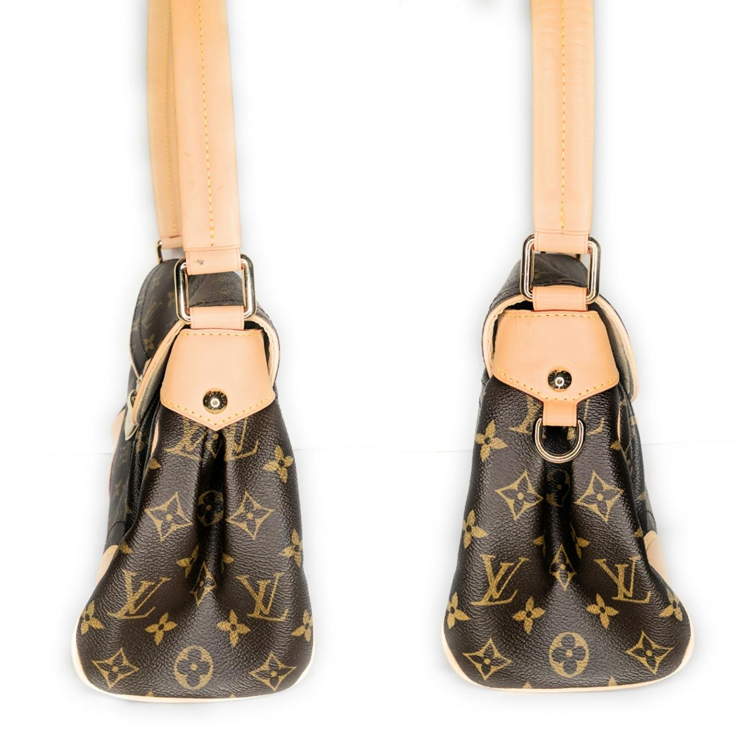 Black Louis Vuitton Monogram Canvas Beverly MM Shoulder Bag