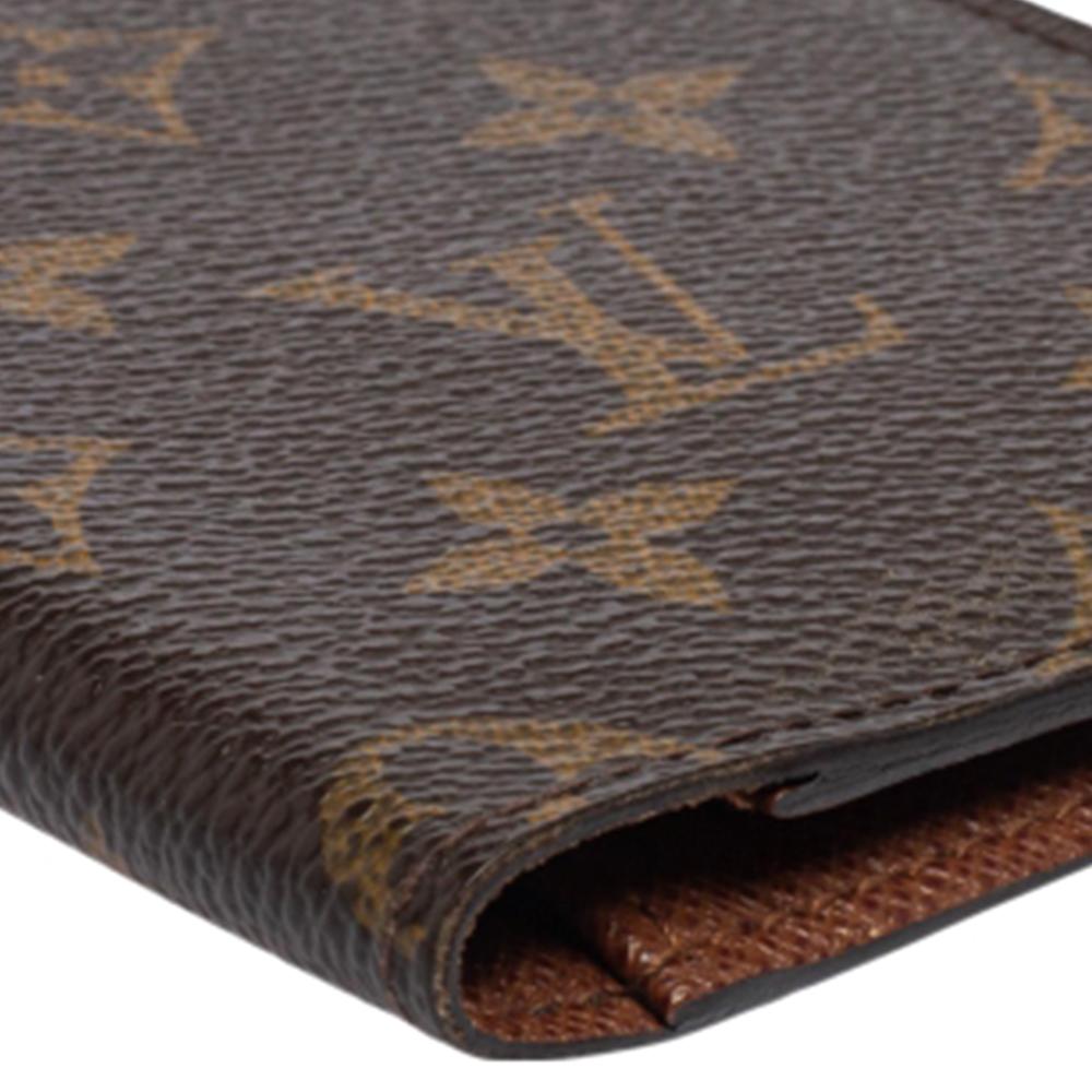 Black Louis Vuitton Monogram Canvas Bifold Card Holder