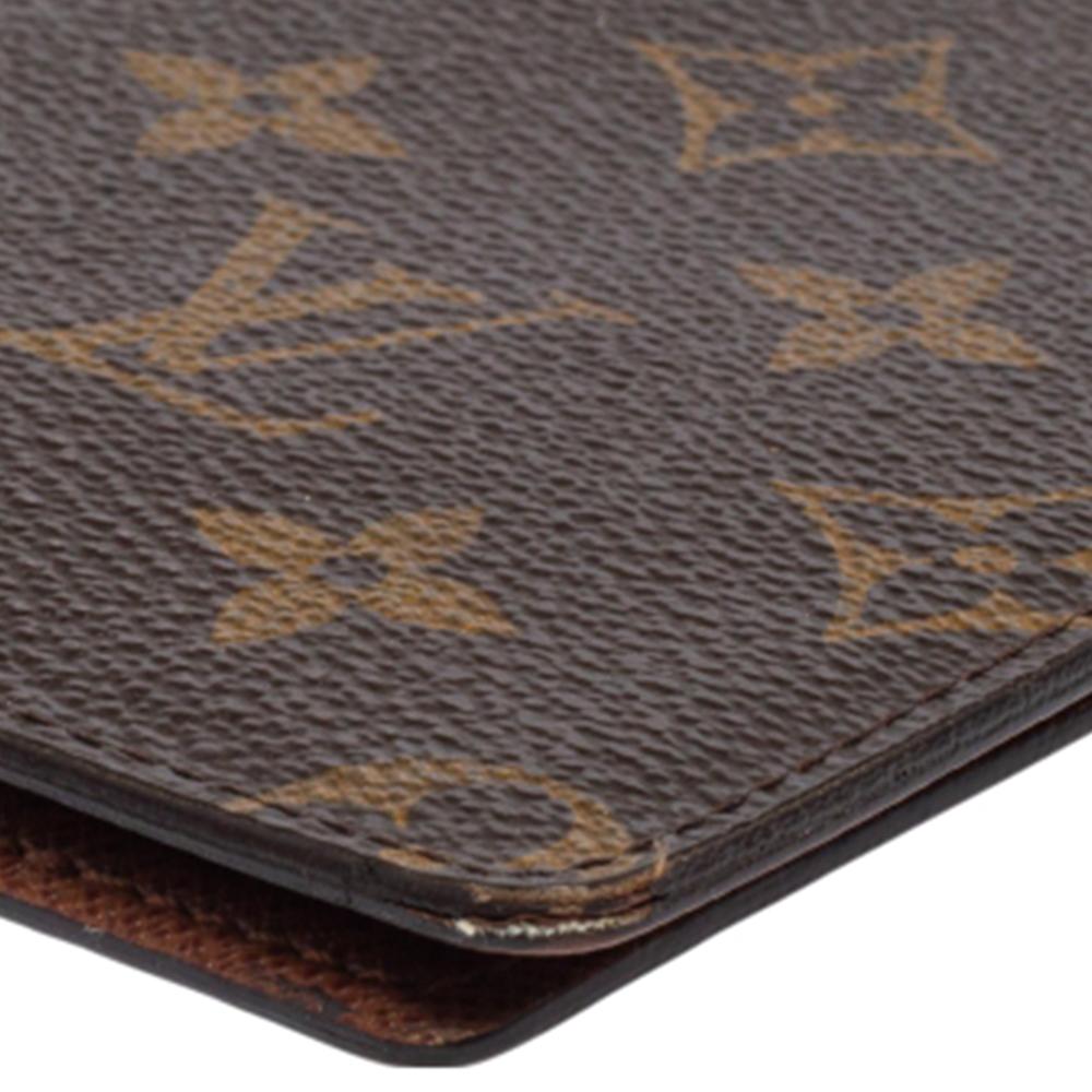 Louis Vuitton Monogram Canvas Bifold Card Holder In Good Condition In Dubai, Al Qouz 2