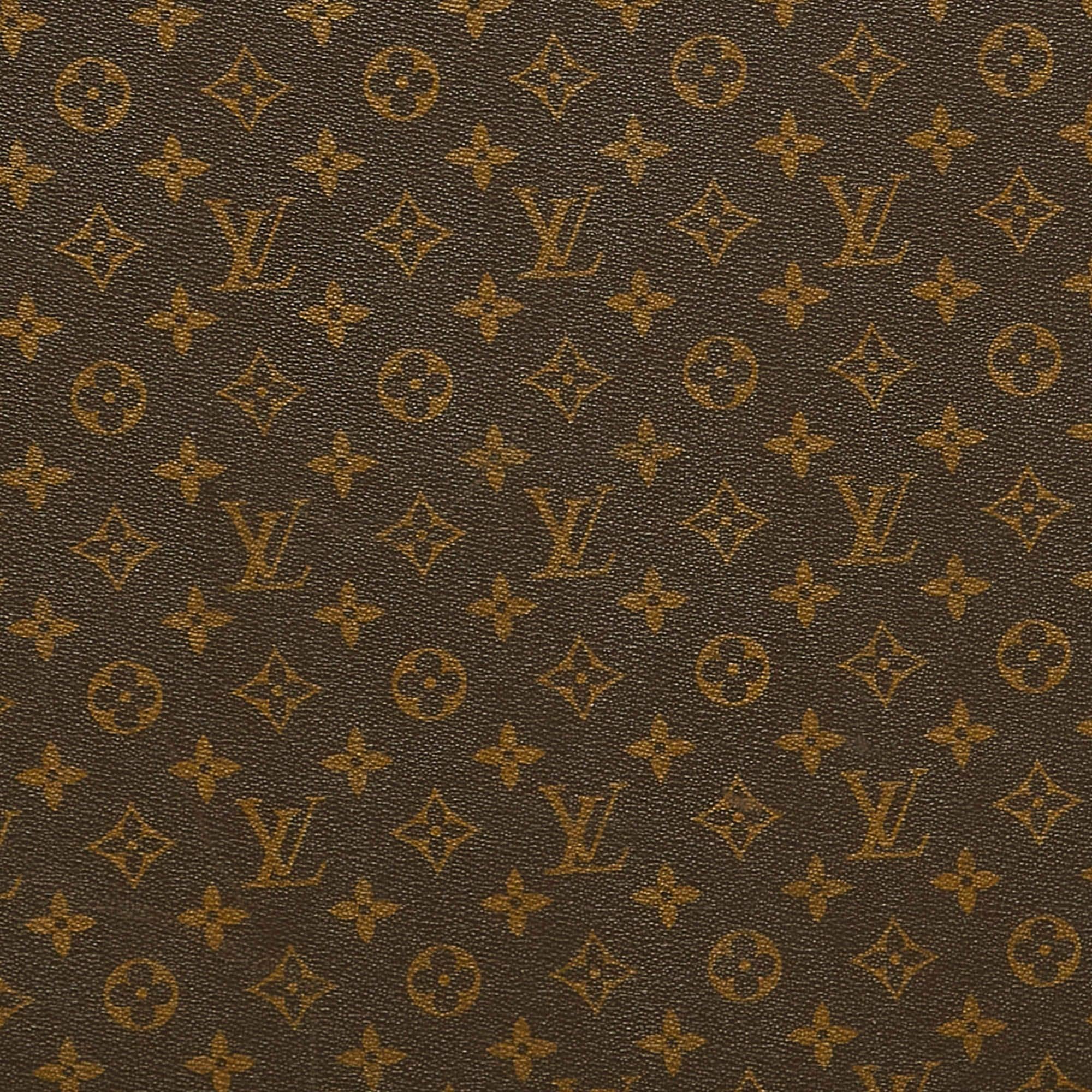 Louis Vuitton Monogram Canvas Bisten 80 Suitcase For Sale 1
