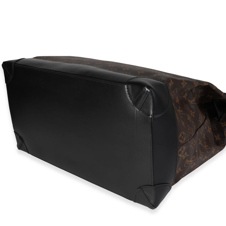Louis Vuitton Monogram Canvas & Black Leather Solar Ray Steamer Bag 1