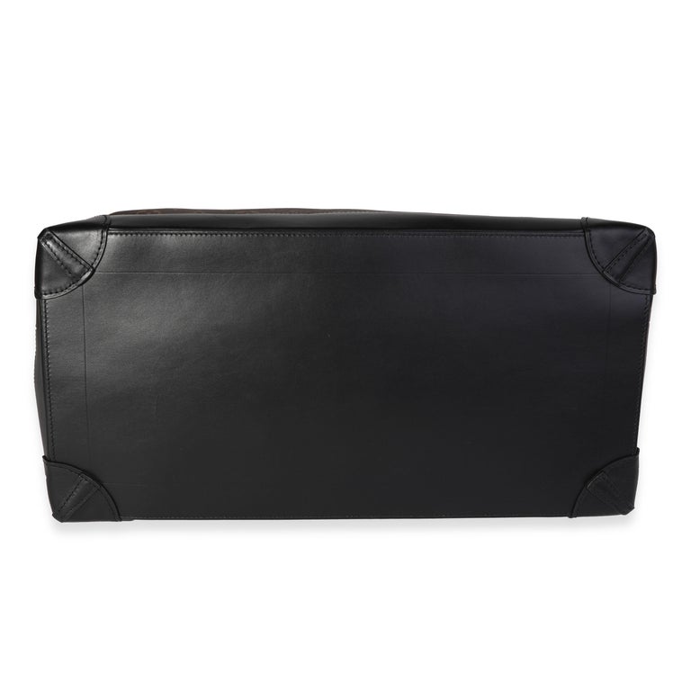 Louis Vuitton Monogram Canvas & Black Leather Solar Ray Steamer Bag 4