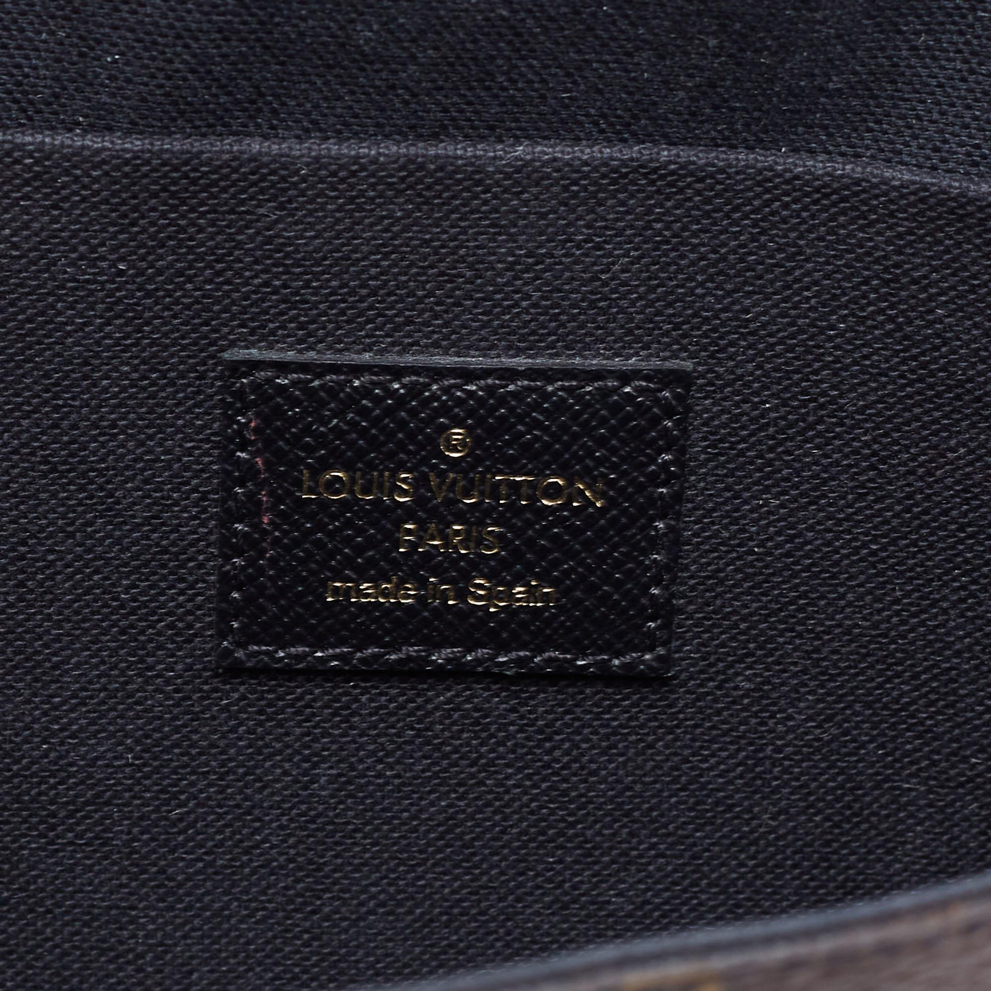 Louis Vuitton Monogram Canvas Blossom Pochette Felicie Clutch Bag 13