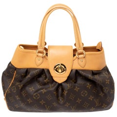 Louis Vuitton BOETIE PM Monogram Brown Canvas Hobo Tote Bag Pre owned –  Debsluxurycloset