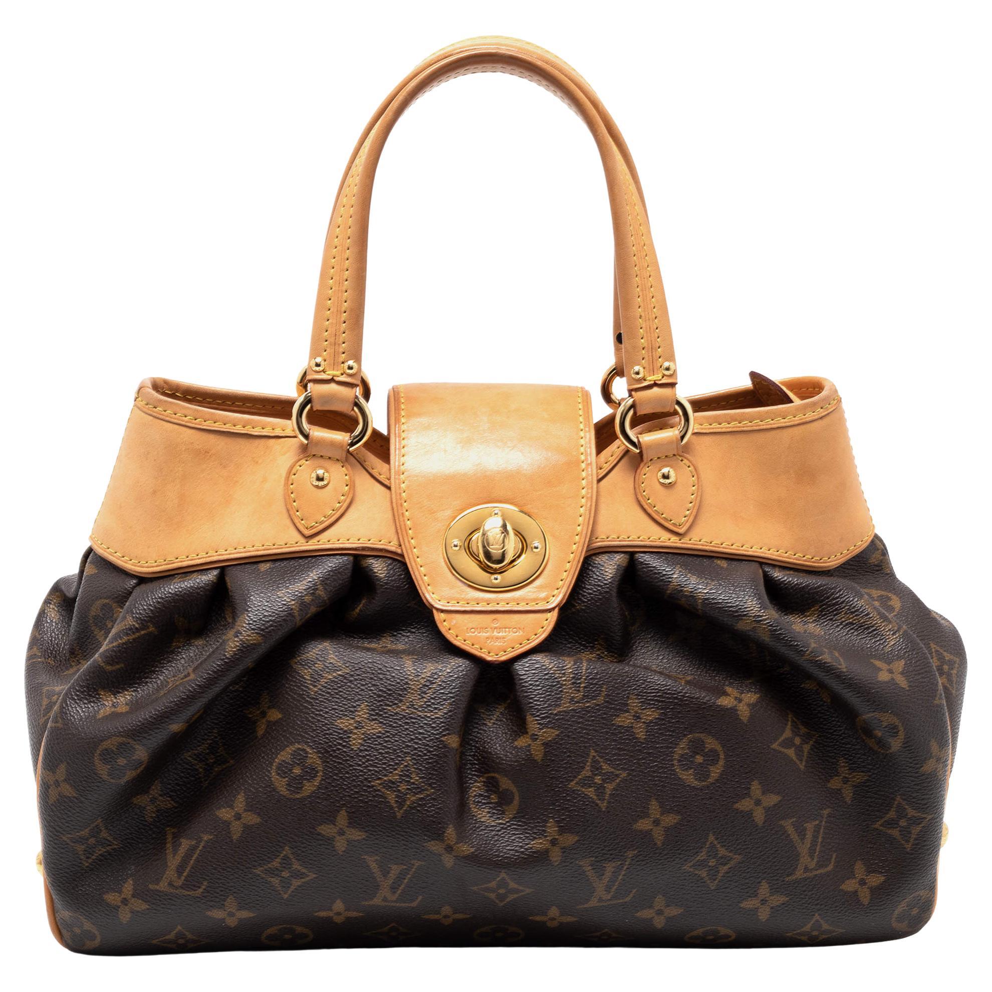 Louis Vuitton Boetie Canvas Monogram Brown PM Ladies Shoulder Handbag