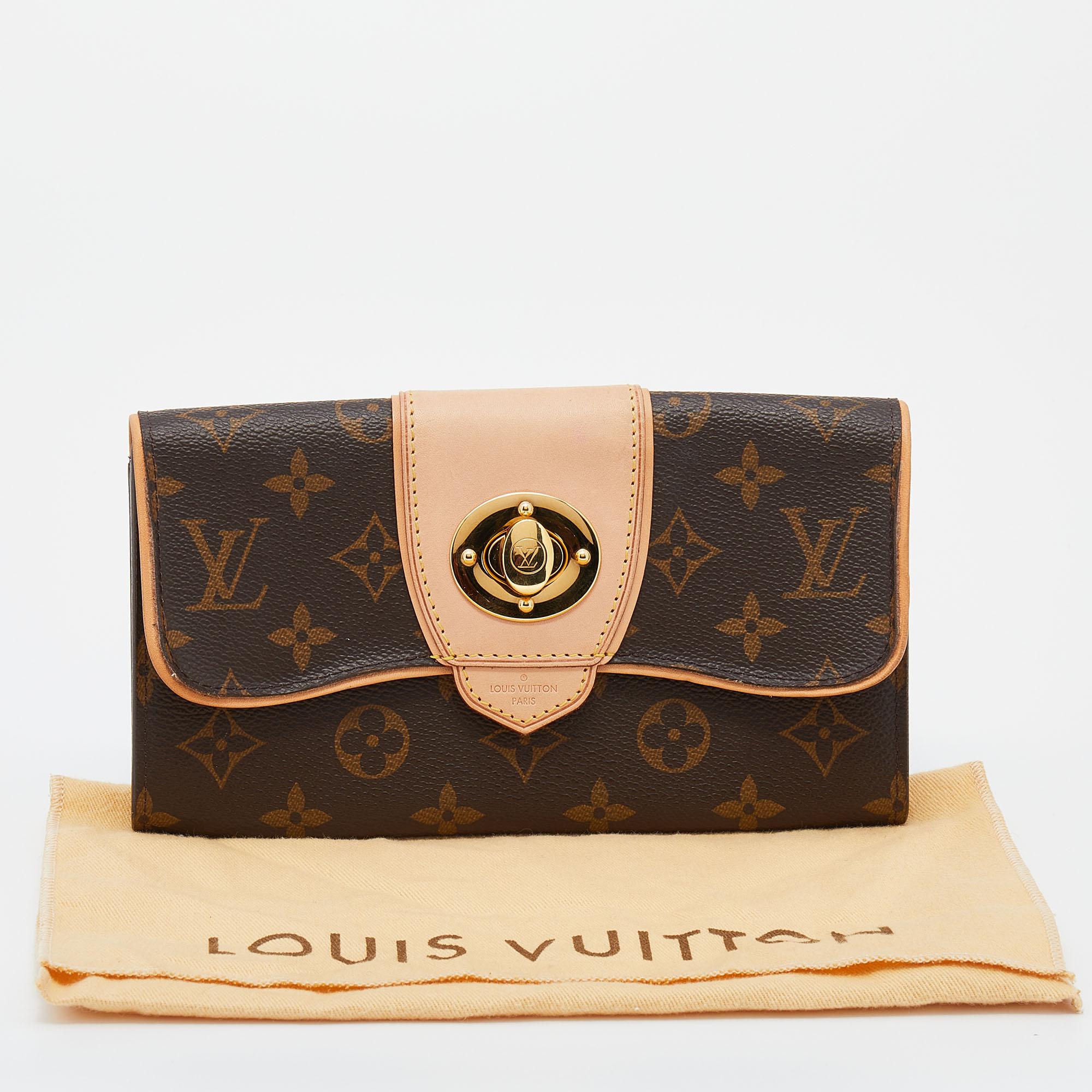 Women's Louis Vuitton Monogram Canvas Boetie Wallet