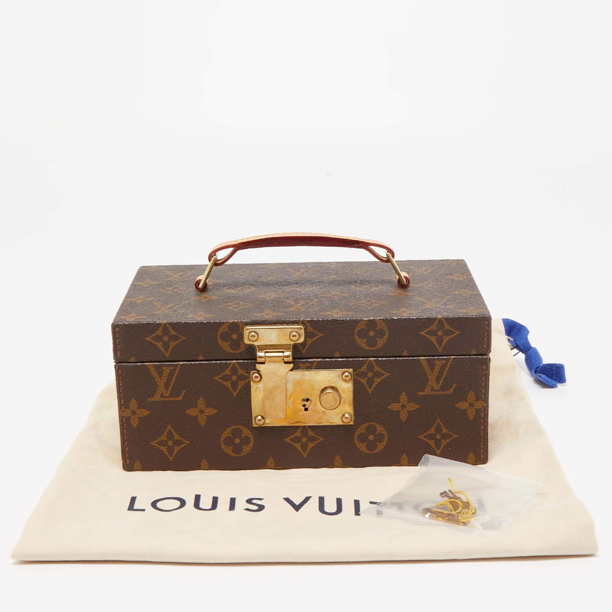 Louis Vuitton Monogram Canvas Boite A Tout Jewelry Case 11