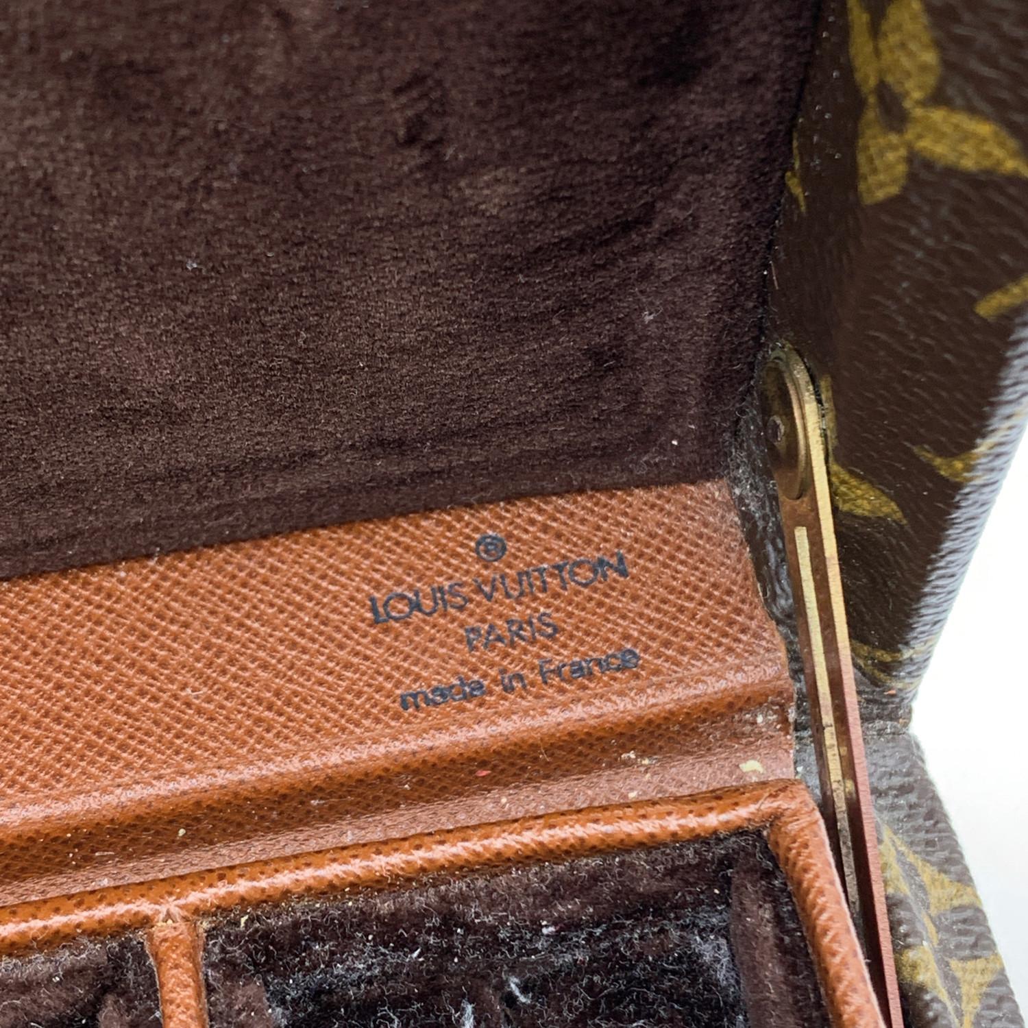 Louis Vuitton Monogram Canvas Boite Bijoux Jewelry Case Travel 2