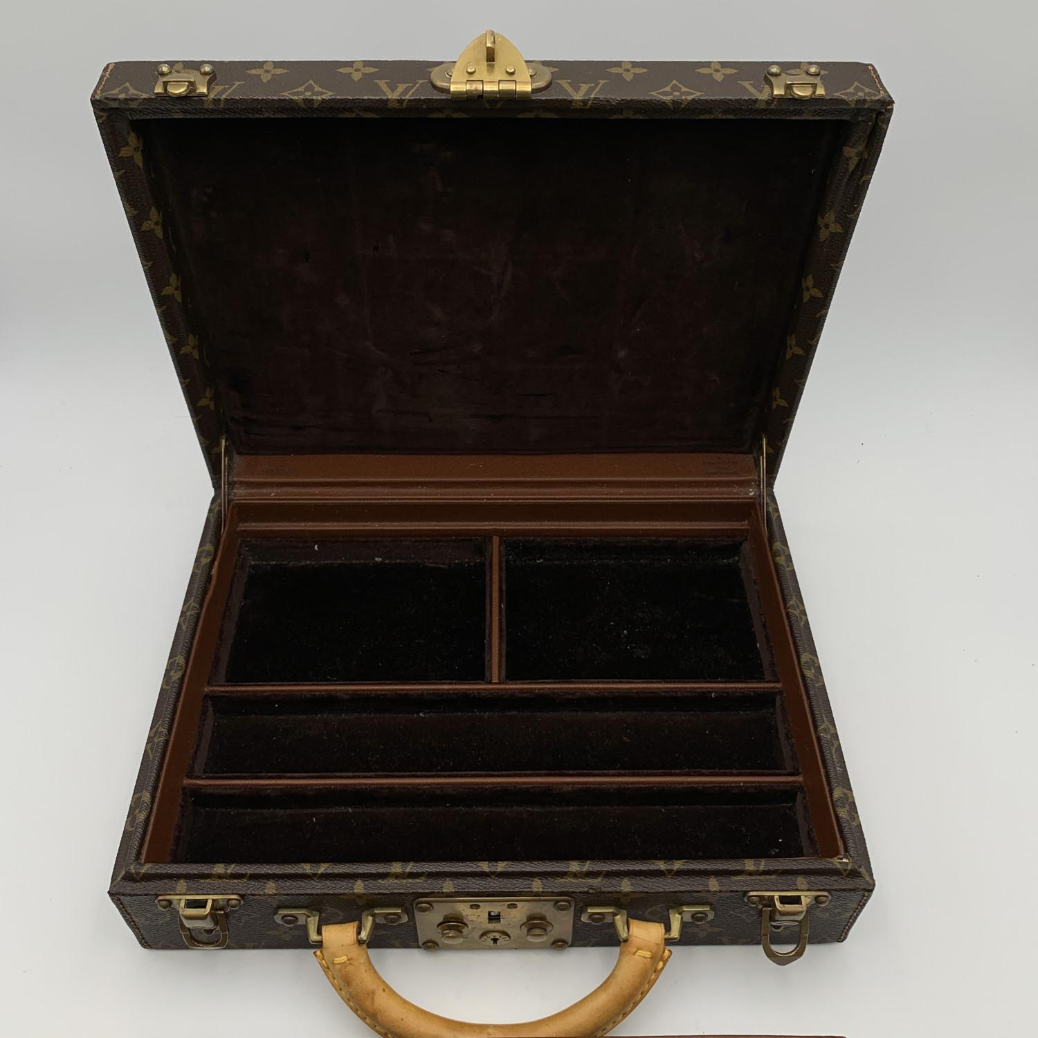Louis Vuitton Monogram Canvas Boite Bijoux Jewelry Case Travel 3