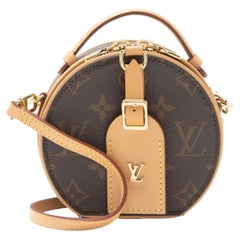 Louis Vuitton Monogram Canvas Boite Chapeau Mini Shoulder Bag