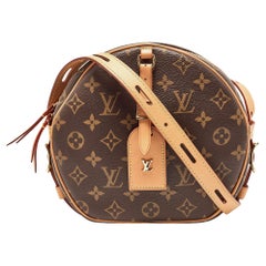 Louis Vuitton Boite Chapeau Souple MM Tasche mit Monogramm aus Segeltuch