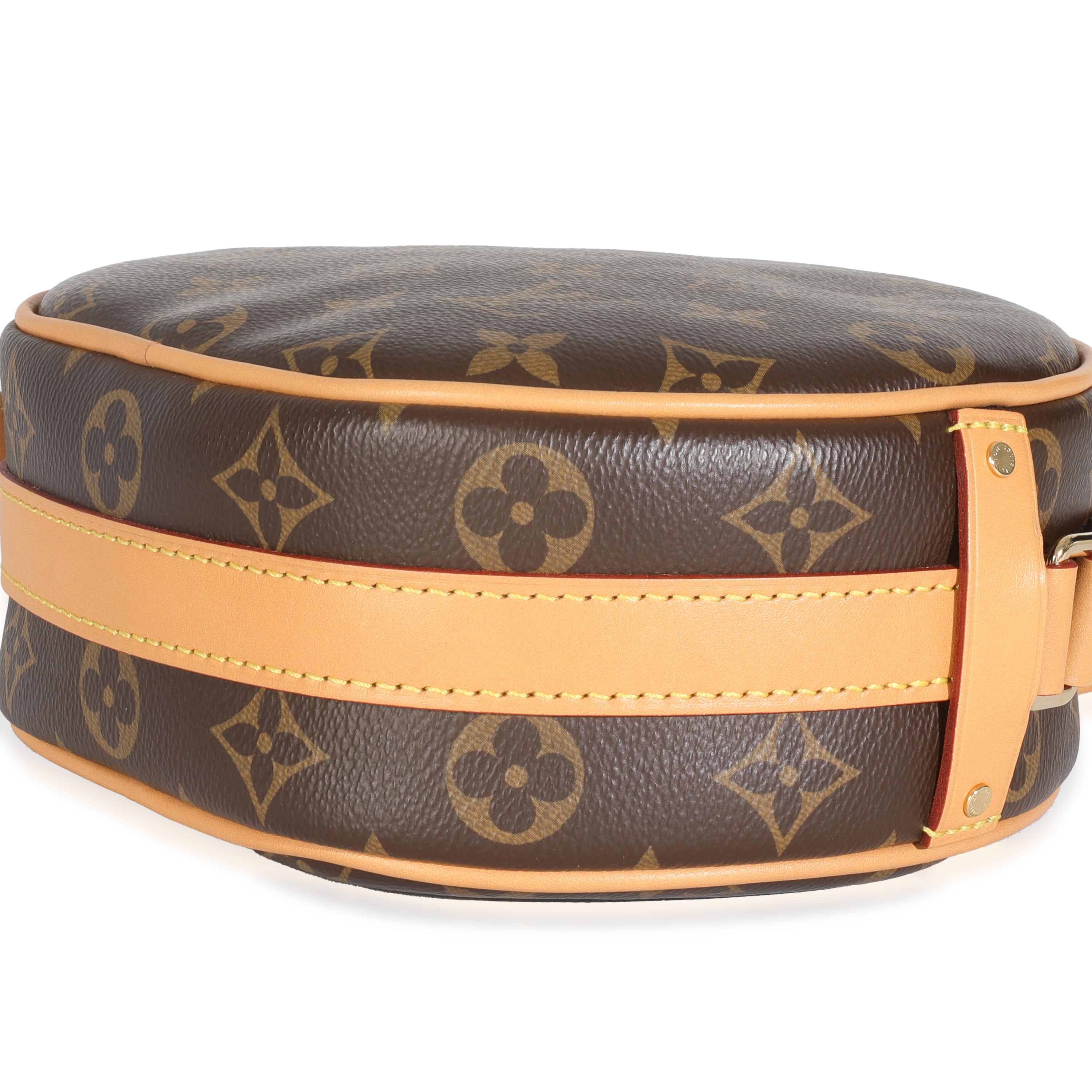 Donna Louis Vuitton Monogram Canvas Boite Chapeau Souple PM in vendita