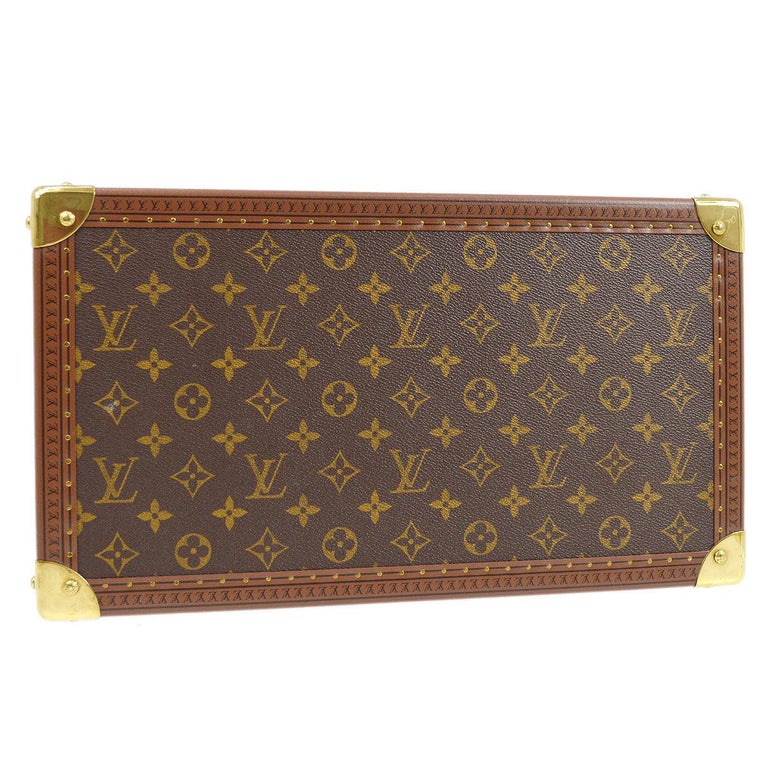 Louis Vuitton Luxury Brown Monogram With Golden Box Frame Bedding Set -  Mugteeco