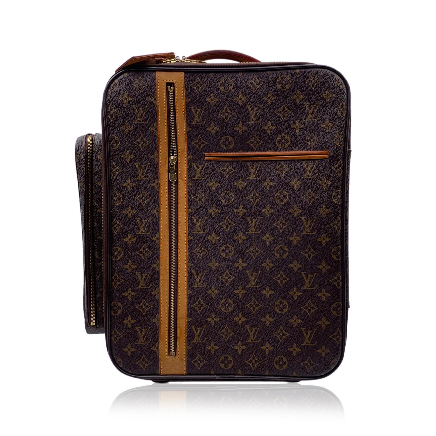 Louis Vuitton Monogram Canvas Bosphore 50 Rolling Suitcase In Good Condition In Rome, Rome
