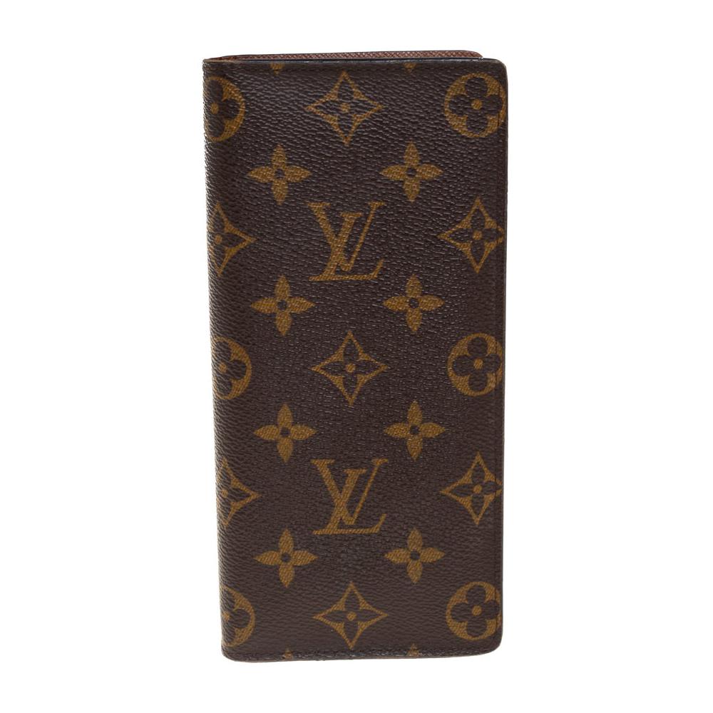 Louis Vuitton Monogram Canvas Brazza Wallet