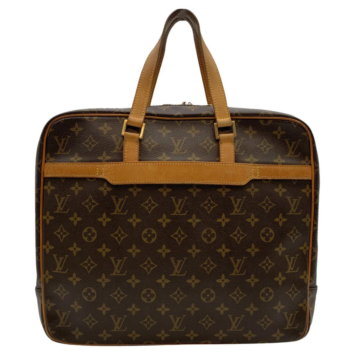Louis Vuitton Monogram Canvas Briefcase Pegase Laptop Bag