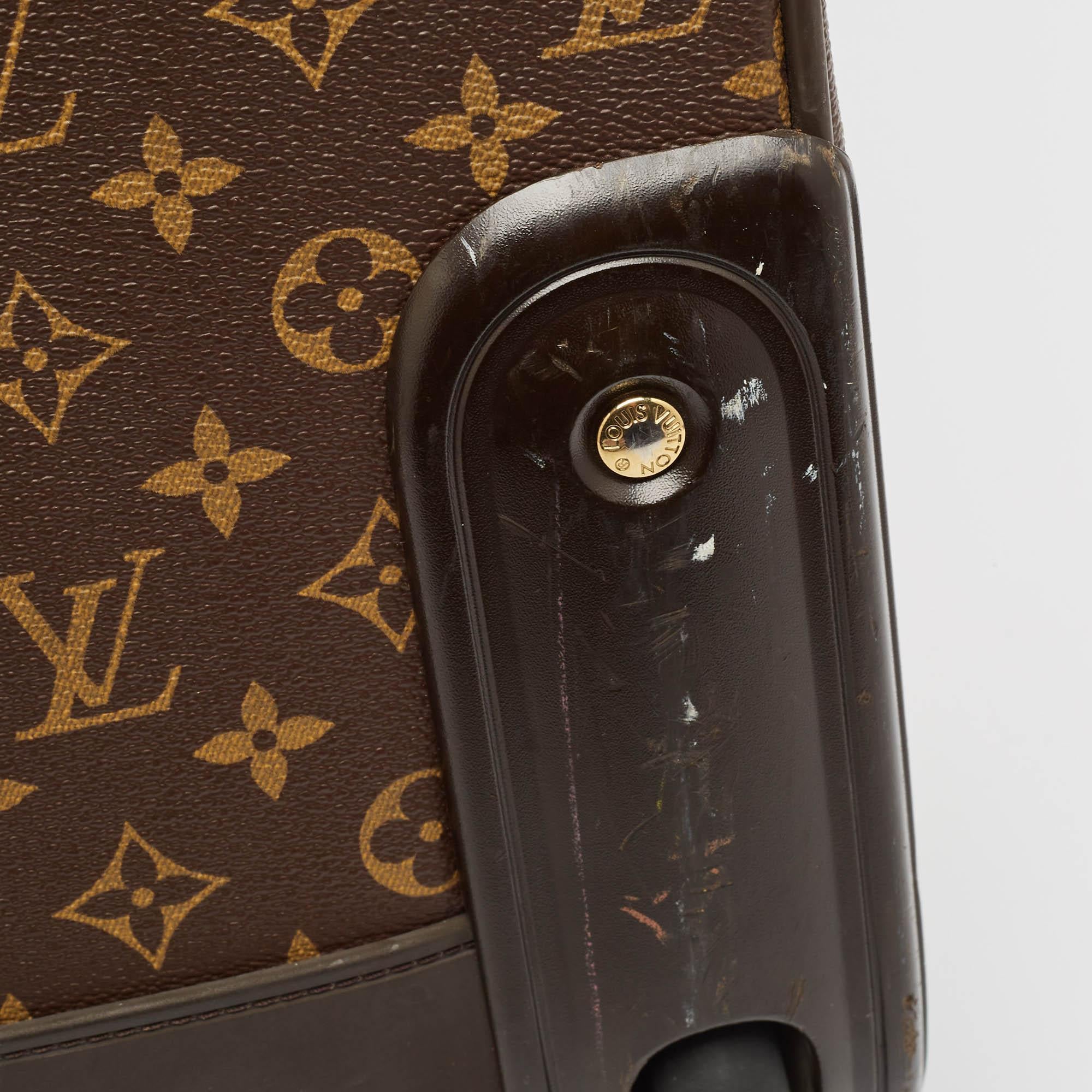 Women's Louis Vuitton Monogram Canvas Business Pegase 55 Luggage