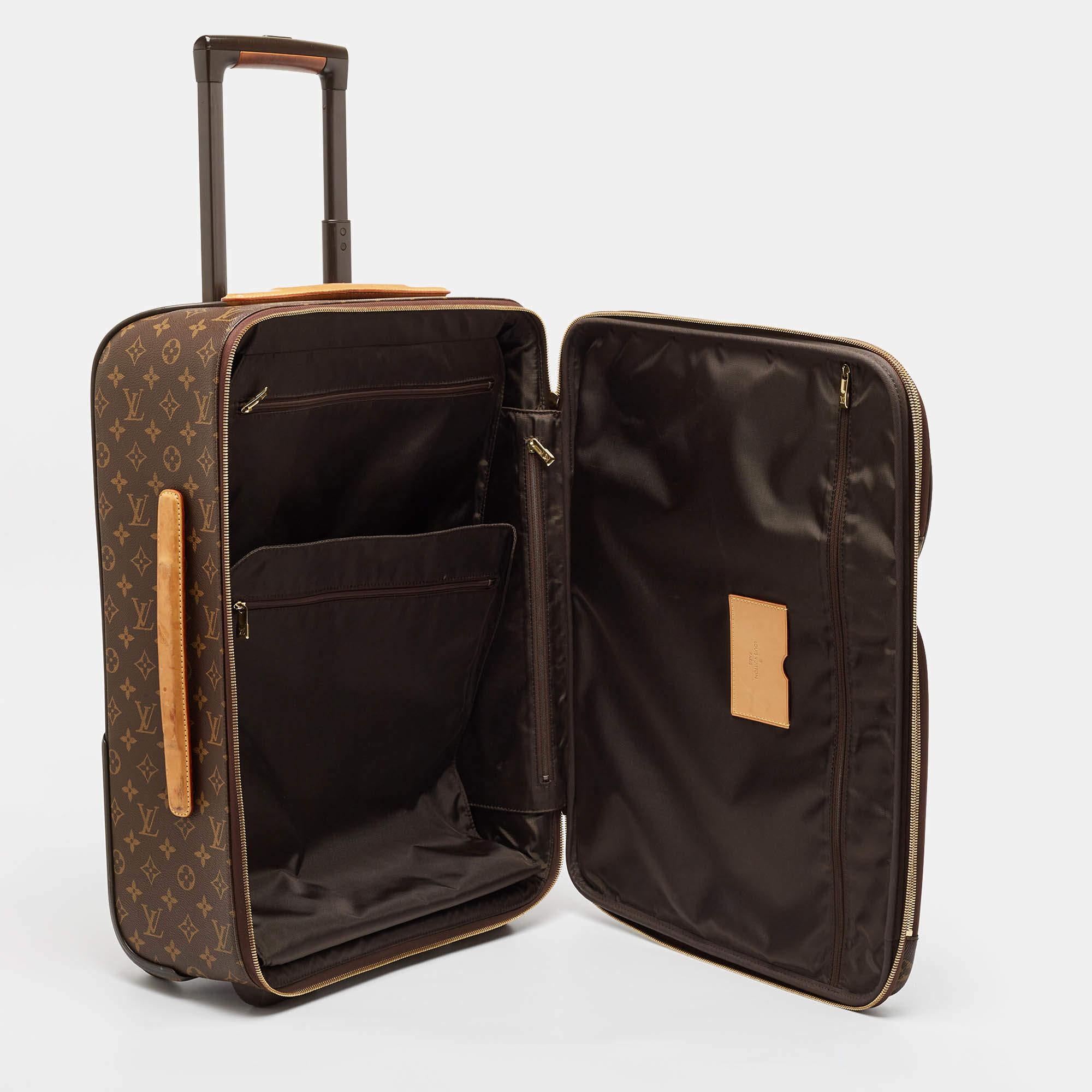 Louis Vuitton Monogram Canvas Business Pegase 55 Luggage 4